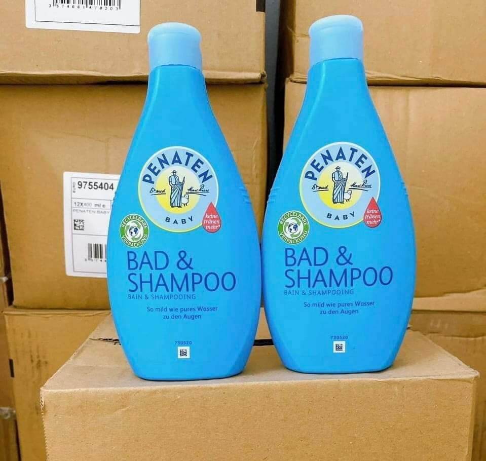 Sữa tắm gội chống cảm cúm Penaten Đức 400ml mẫu mới