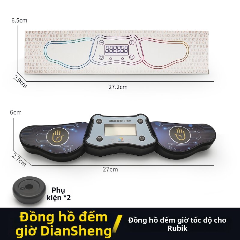 Zcube | Đồng Hồ Đếm Thời Gian Thi Đấu WCA Có Thể Sạc