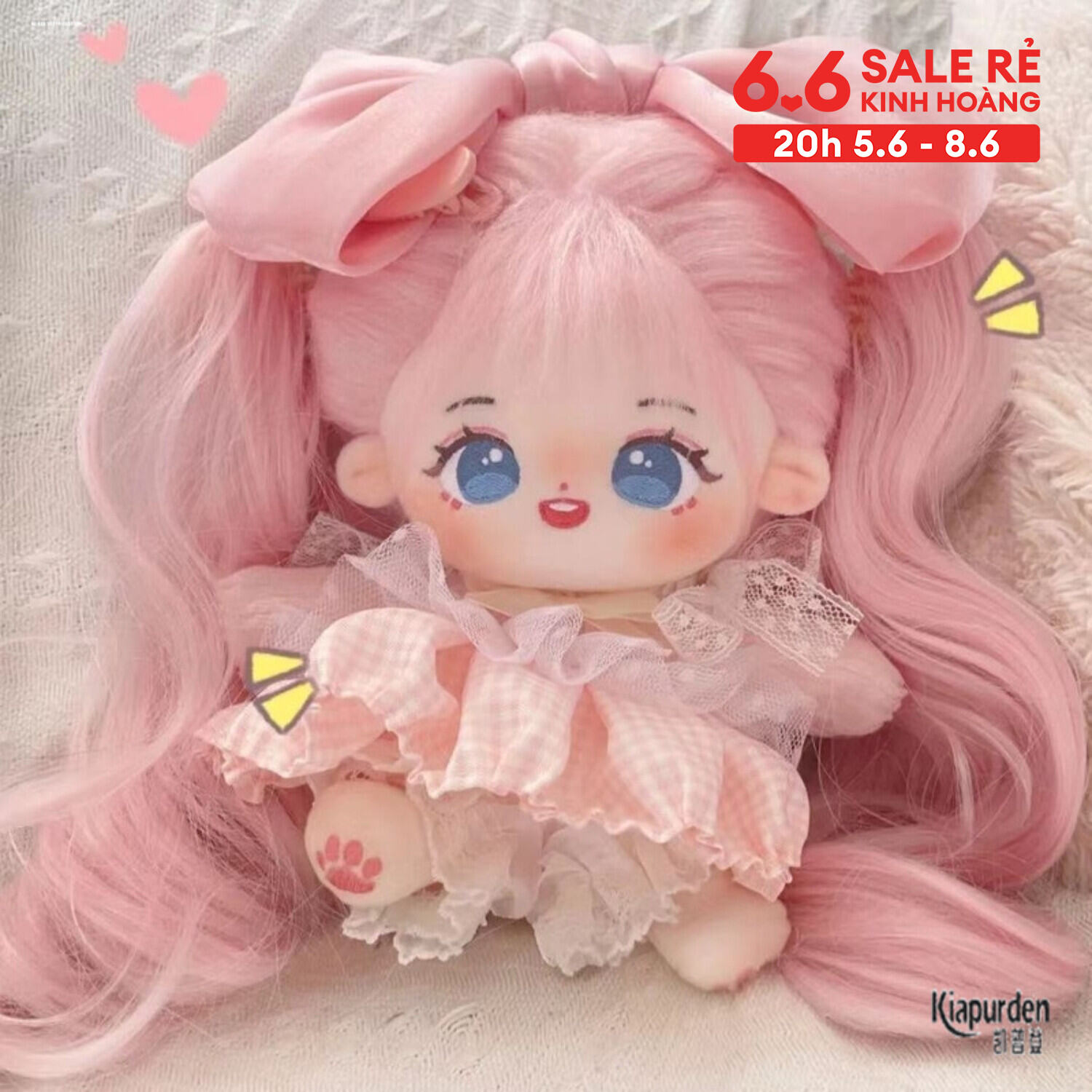 Búp Bê Cotton 20cm Có Thể Thay Đồ Búp Bê Lông Cho Bé Gái Quà Tặng Cho Bạn Thân Đồ Chơi Búp Bê Dễ Thư