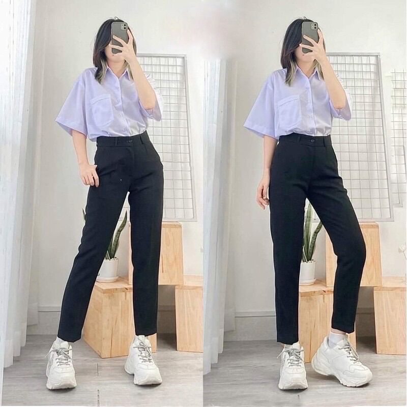 Quần Tây Nữ, quần baggy đi làm, đi học
