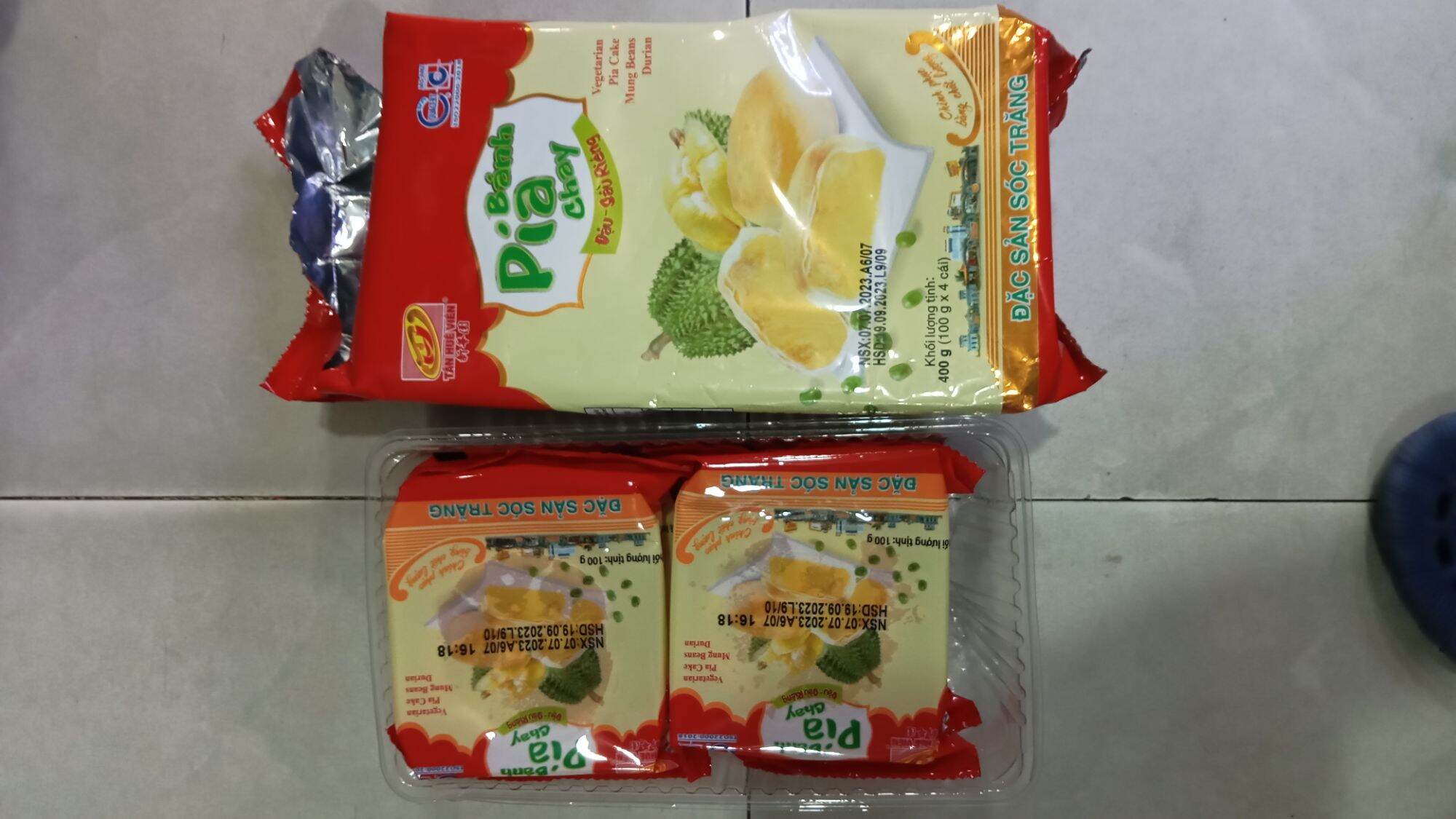 Bánh pía chay Tân Huê Viên