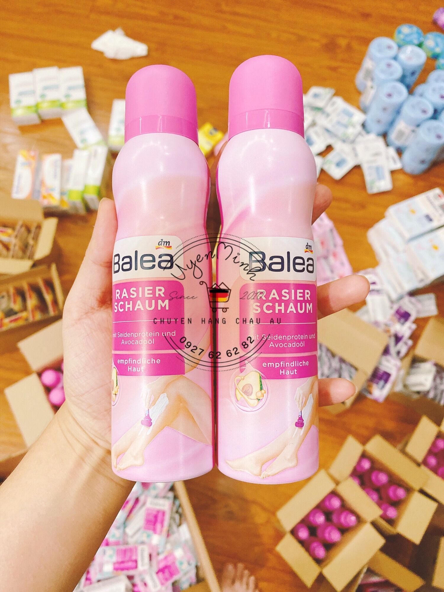 Bọt cạo lông Balea Đức