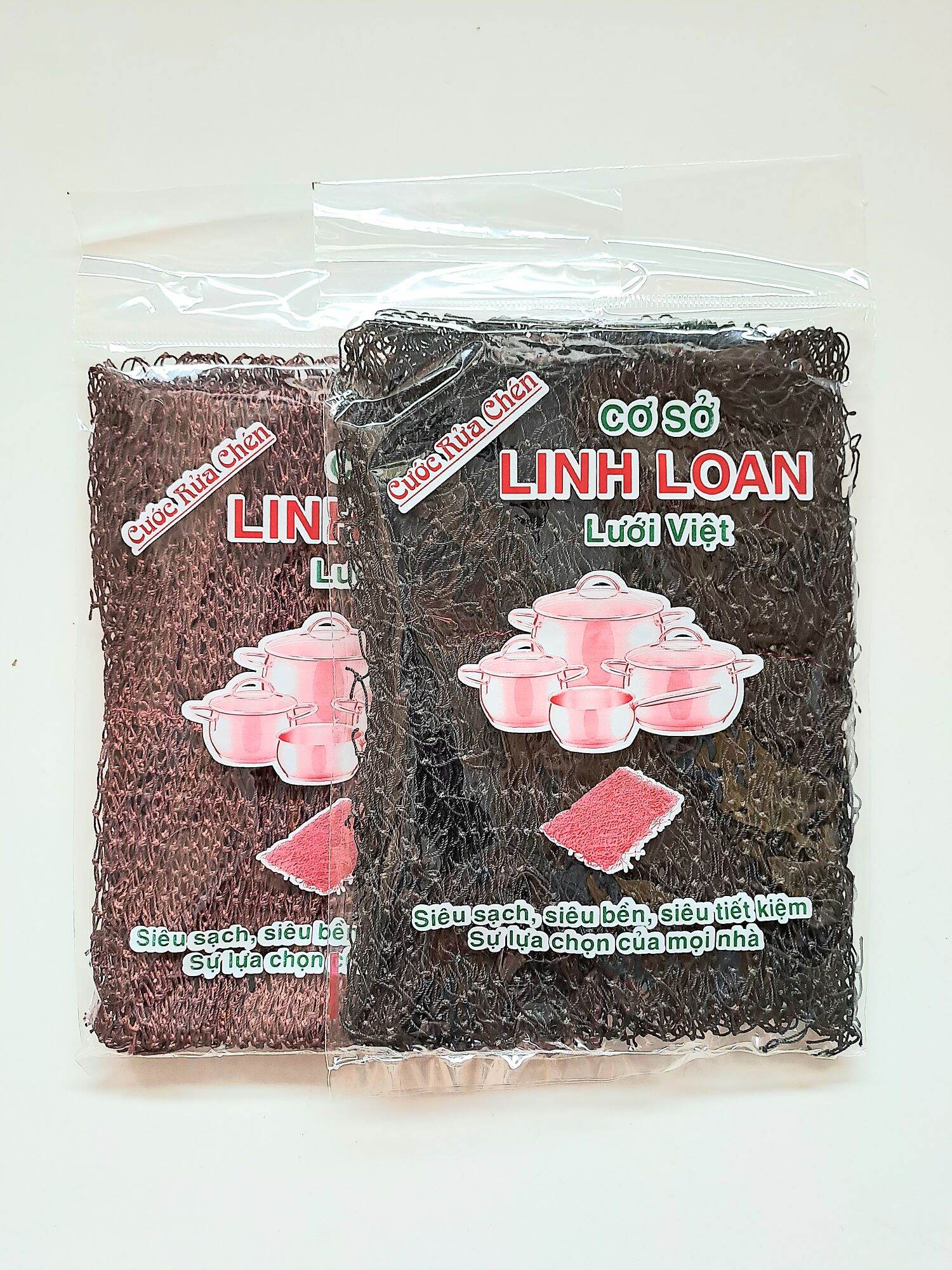 [ HCM ] Combo 10 miếng lưới rửa chén