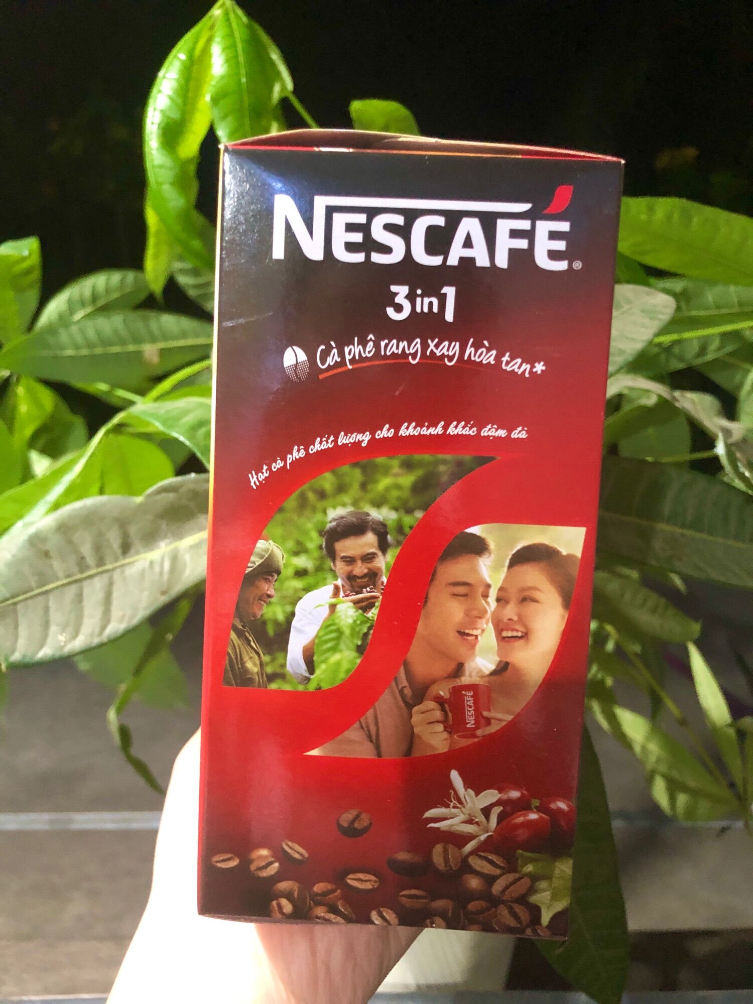 Nescafe 3 in 1 đậm đà hộp 20 gói
