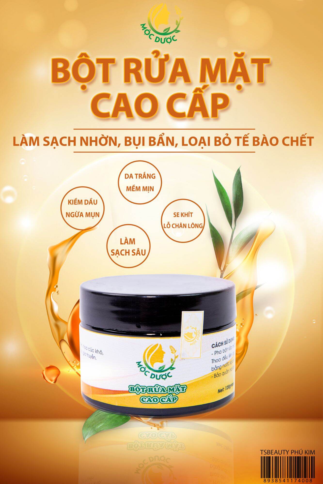 Combo tái tạo da Mộc Dược