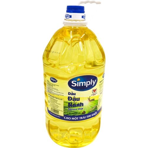 Dầu đậu nành simply 5l