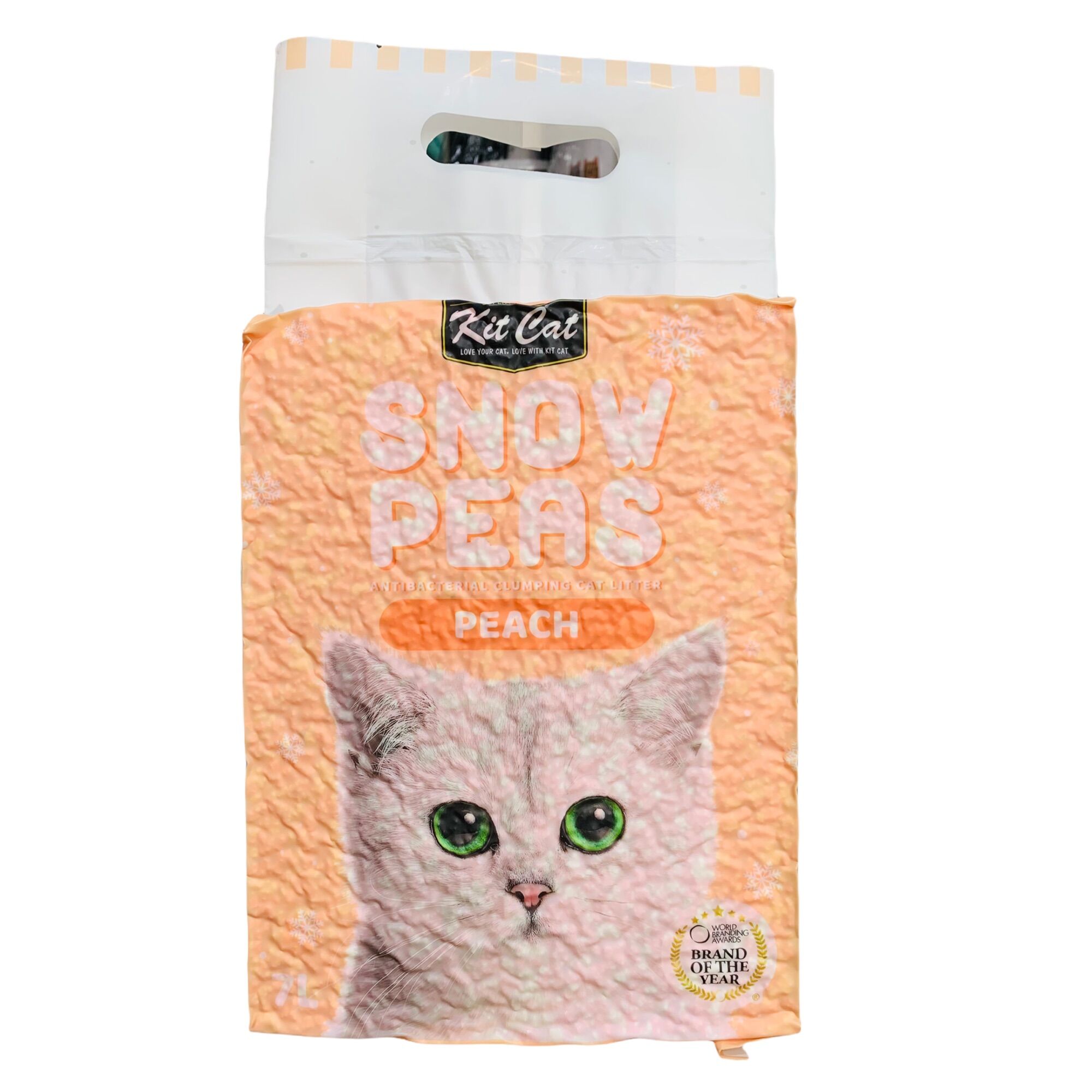 Cát vệ sinh cho mèo Snow Peas Kit Cat 7L (1,8kg)