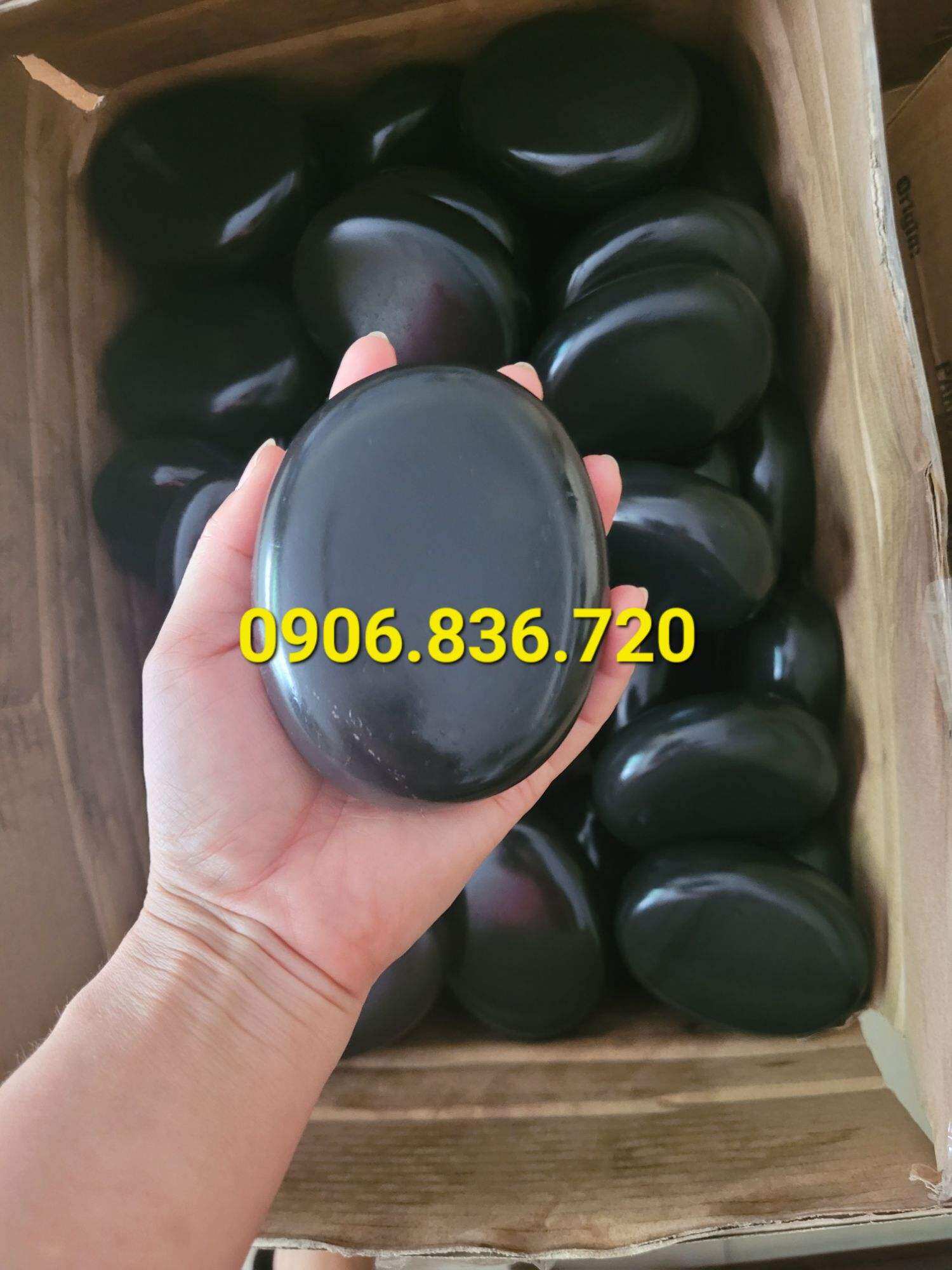 Đá chườm gan - Đá tự nhiên ( 500 - 580 gr)