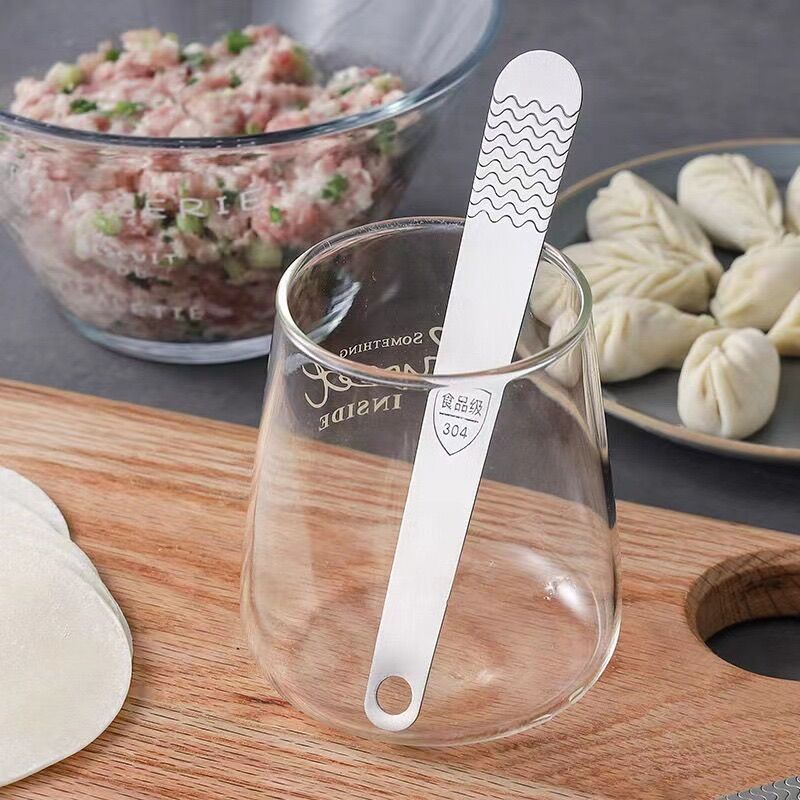 Que inox nhồi há cảo hoành thánh