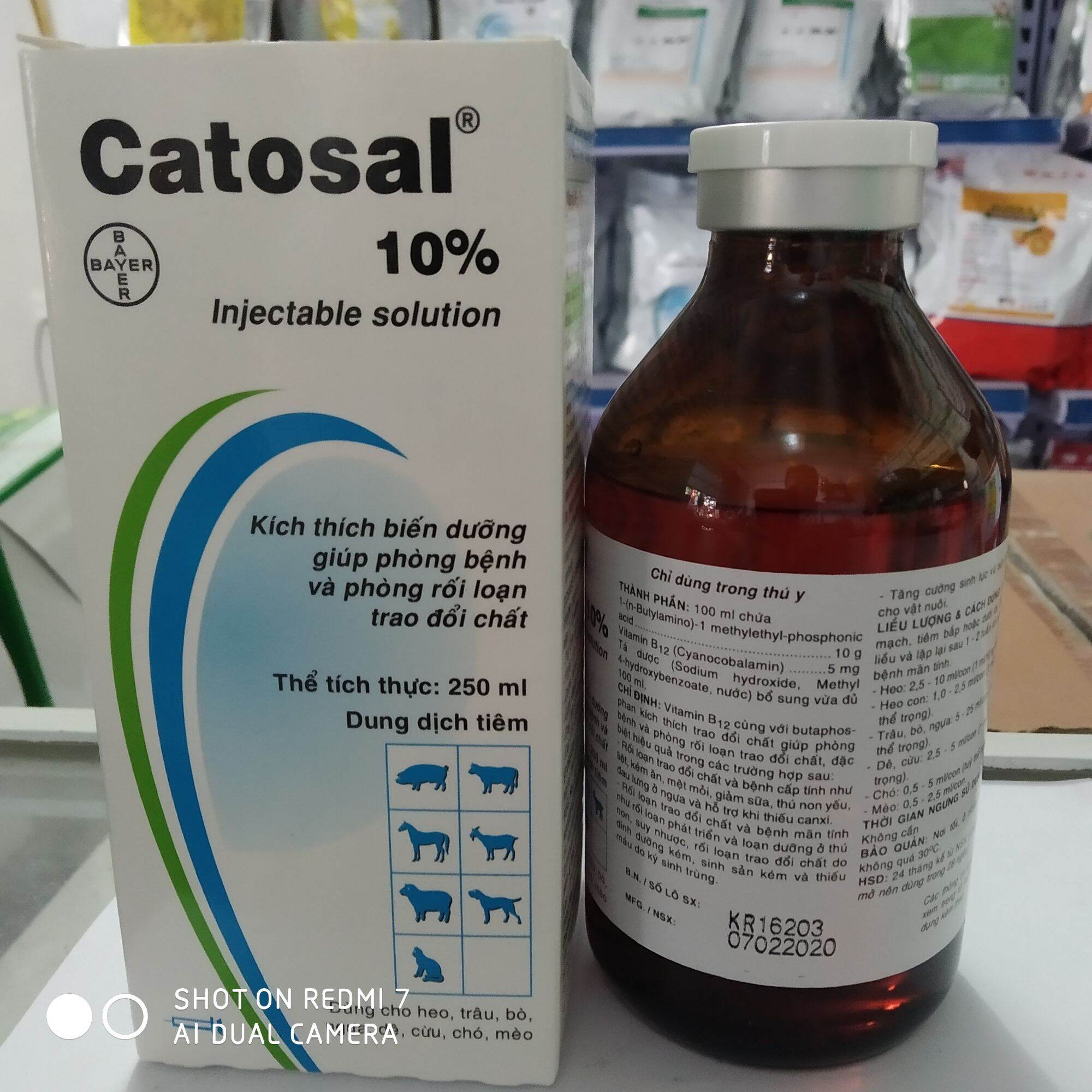 Catosal thuốc bổ cho gia súc gia cầm 100ml