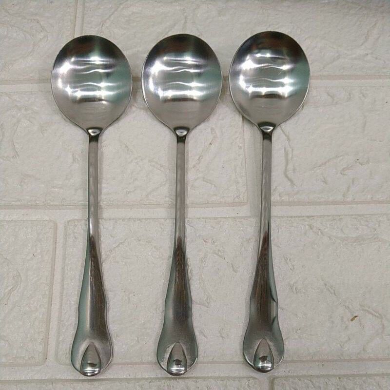 Thìa vài rĩa inox giọt nước các cỡ
