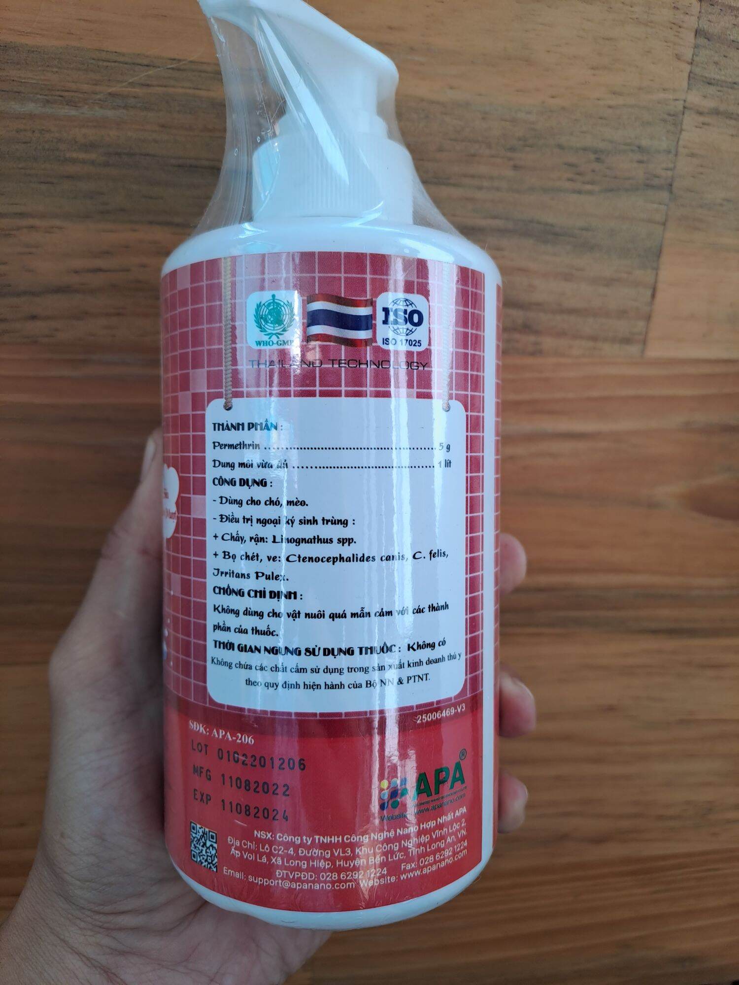 [GIẢM ĐẾN 20% Ở XU] SỮA TẮM TRỊ VE RẬN BỌ CHÉT CHO THÚ CƯNG CHÓ MÈO Pet Gel Plus Chai 500ml Thương hiệu Thái Lan