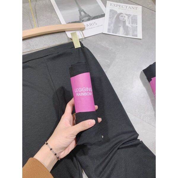quần legging cuộn tím / quần legging/ quần lửng