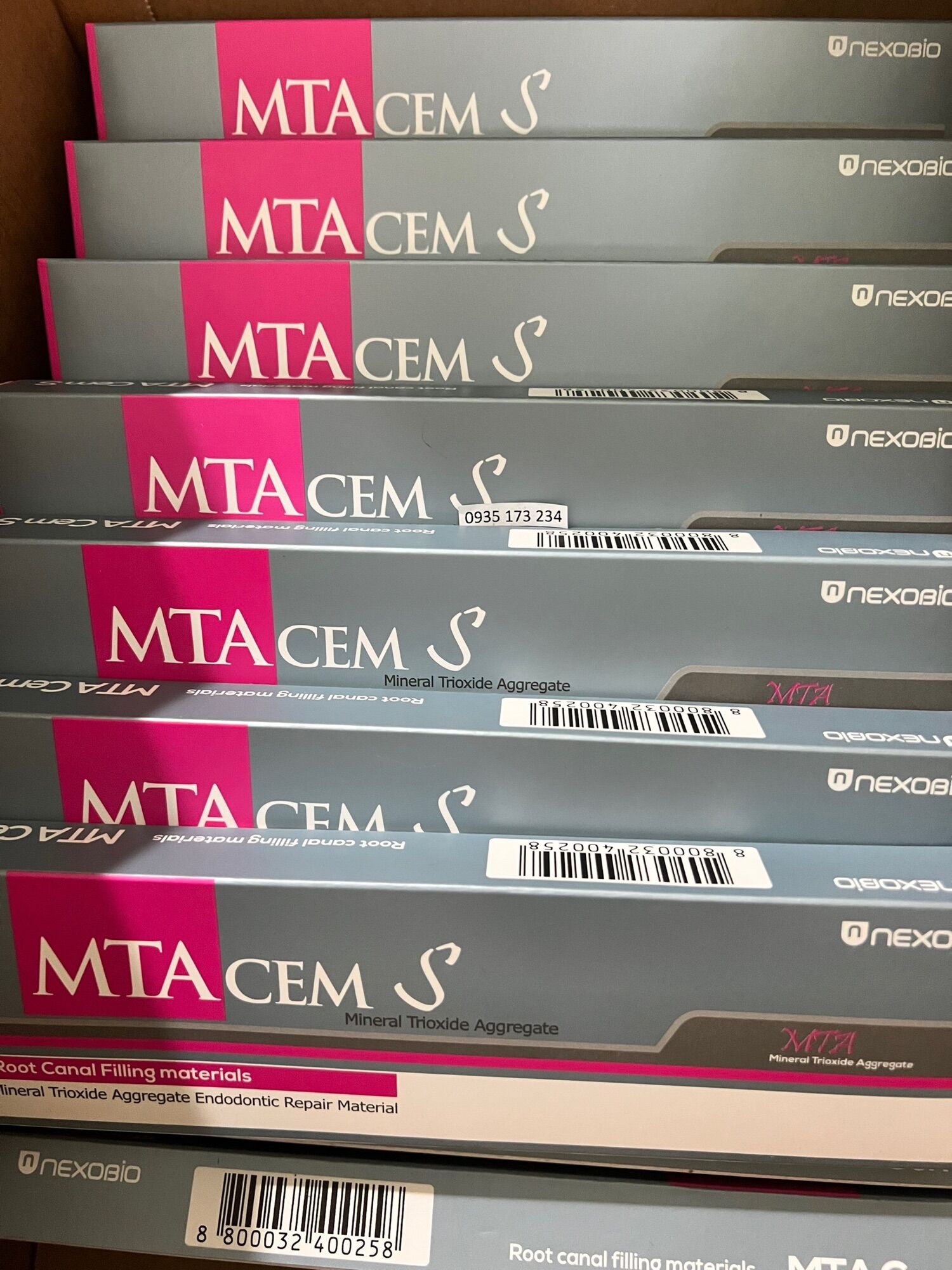 MTA cem trám bít tuỷ răng sinh học