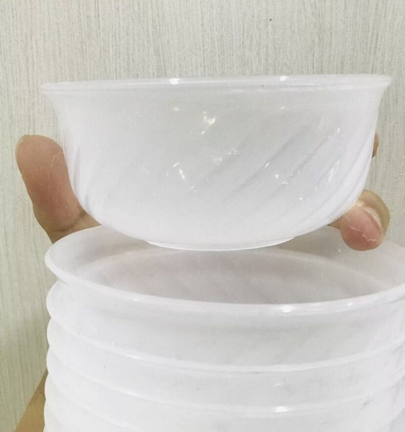 🔥 Sỉ_ 100 Chén Ăn Cơm, NHỰA DẺO (Hình thật, Rộng 11cm)