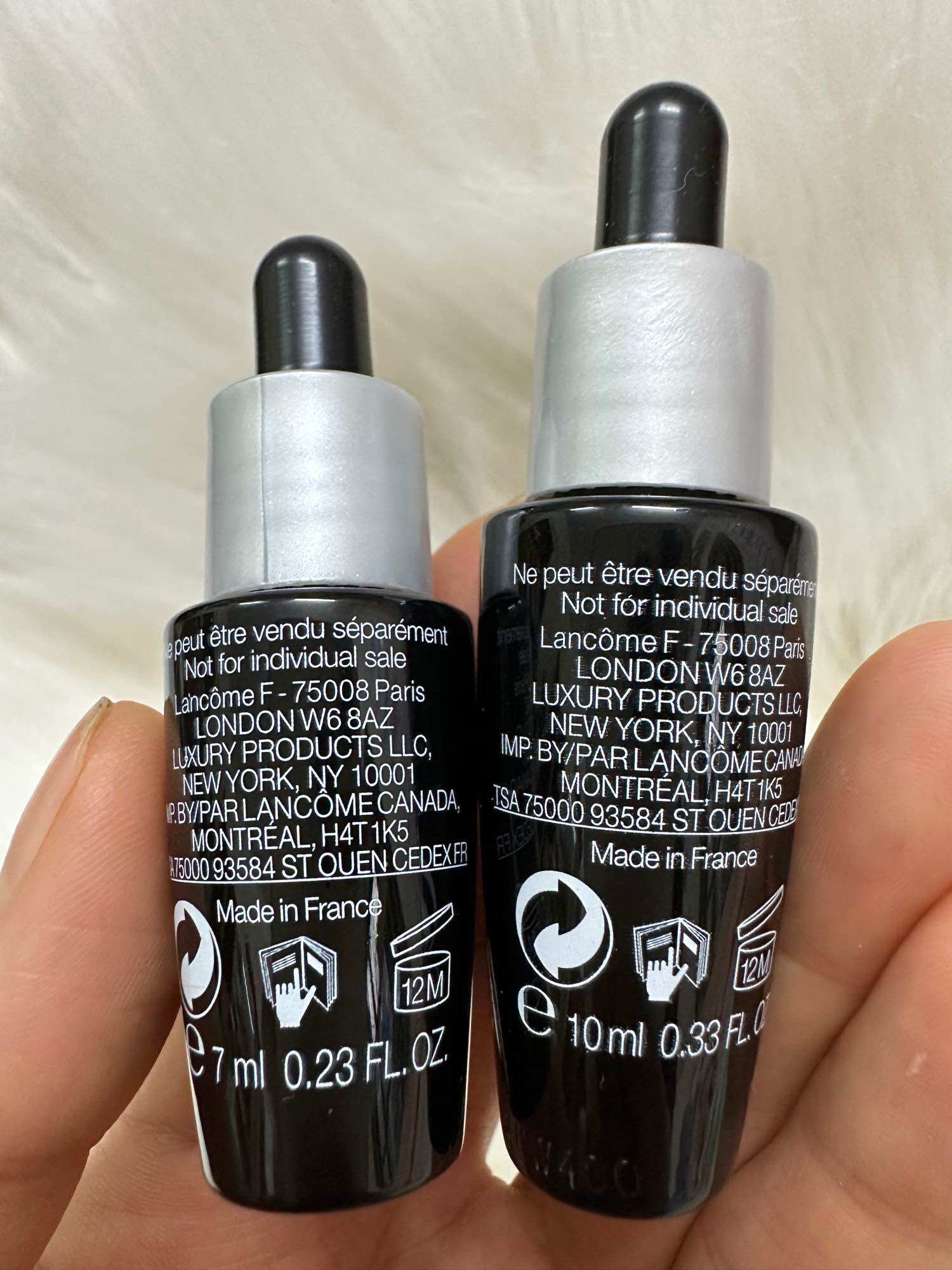 Serum trẻ hoá da Lancome 10ml/7ml chuẩn auth