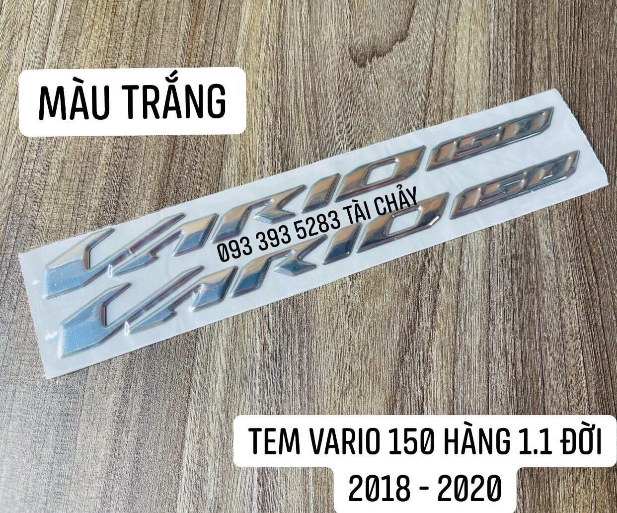 Tem vario 150 đời 2018 - 2020