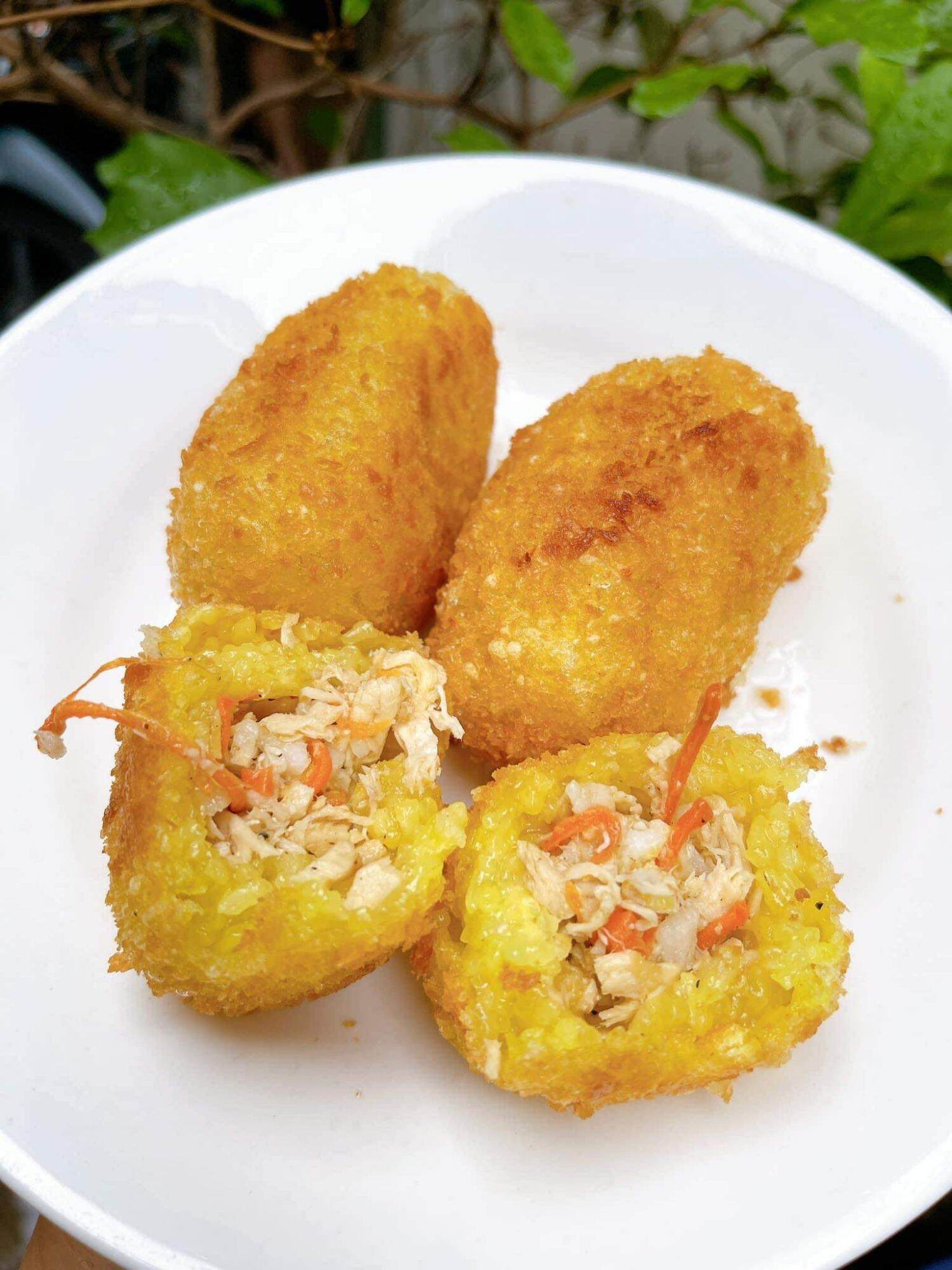 10 miếng xôi gà nấm mini (giao nhanh tphcm)