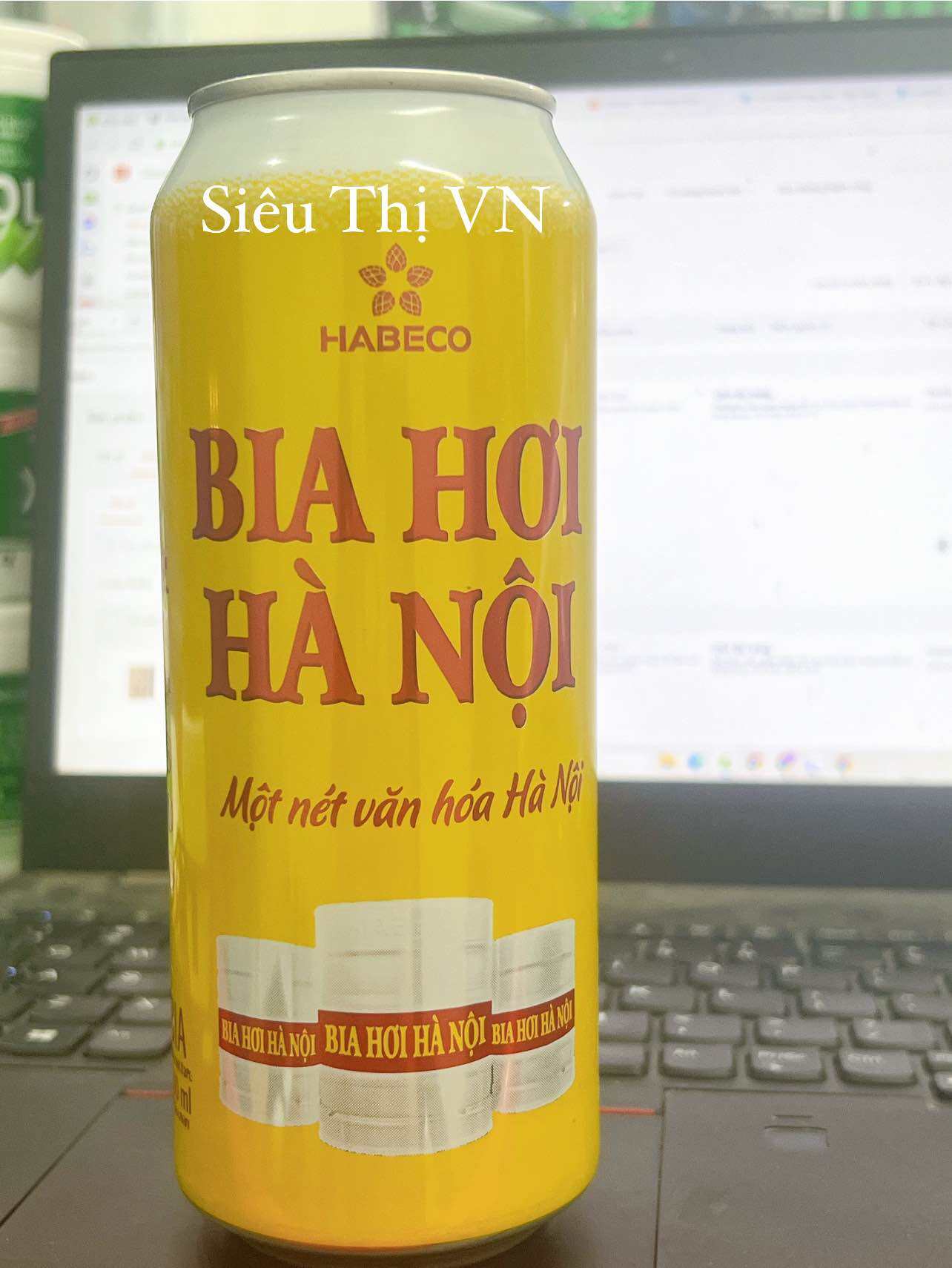 1 lon Bia Hơi Hà Nội 500ml