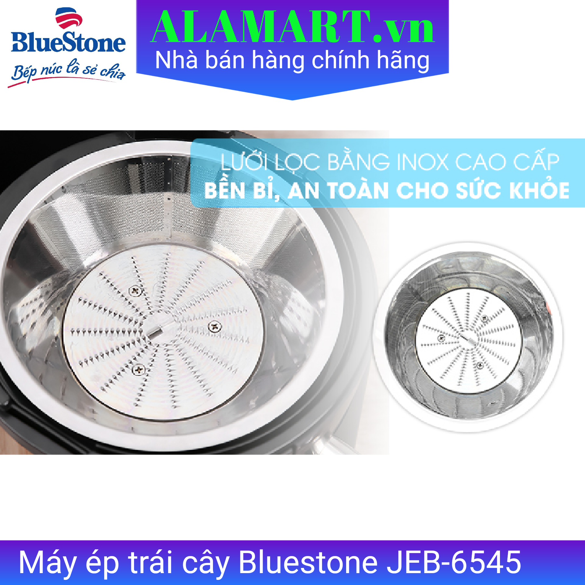 Máy ép trái cây Bluestone JEB-6545 850w