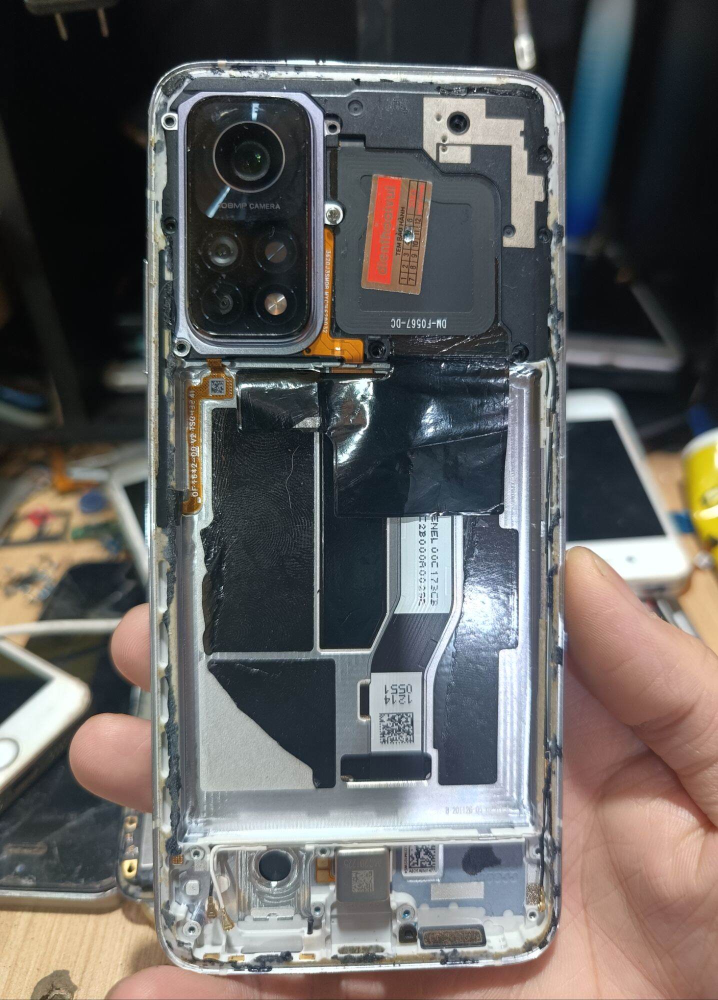 Cụm Redmi 10T Bản 8/256Gb máy còn màn main sống ko pin cáp