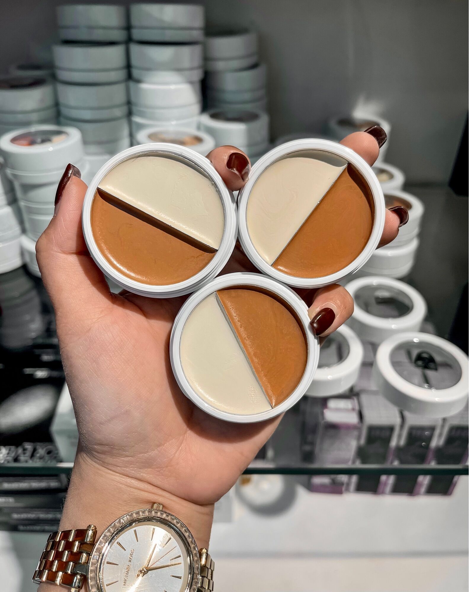 Triệt sắc,che khuyết điểm Kryolan mini size siêu tiện dụng