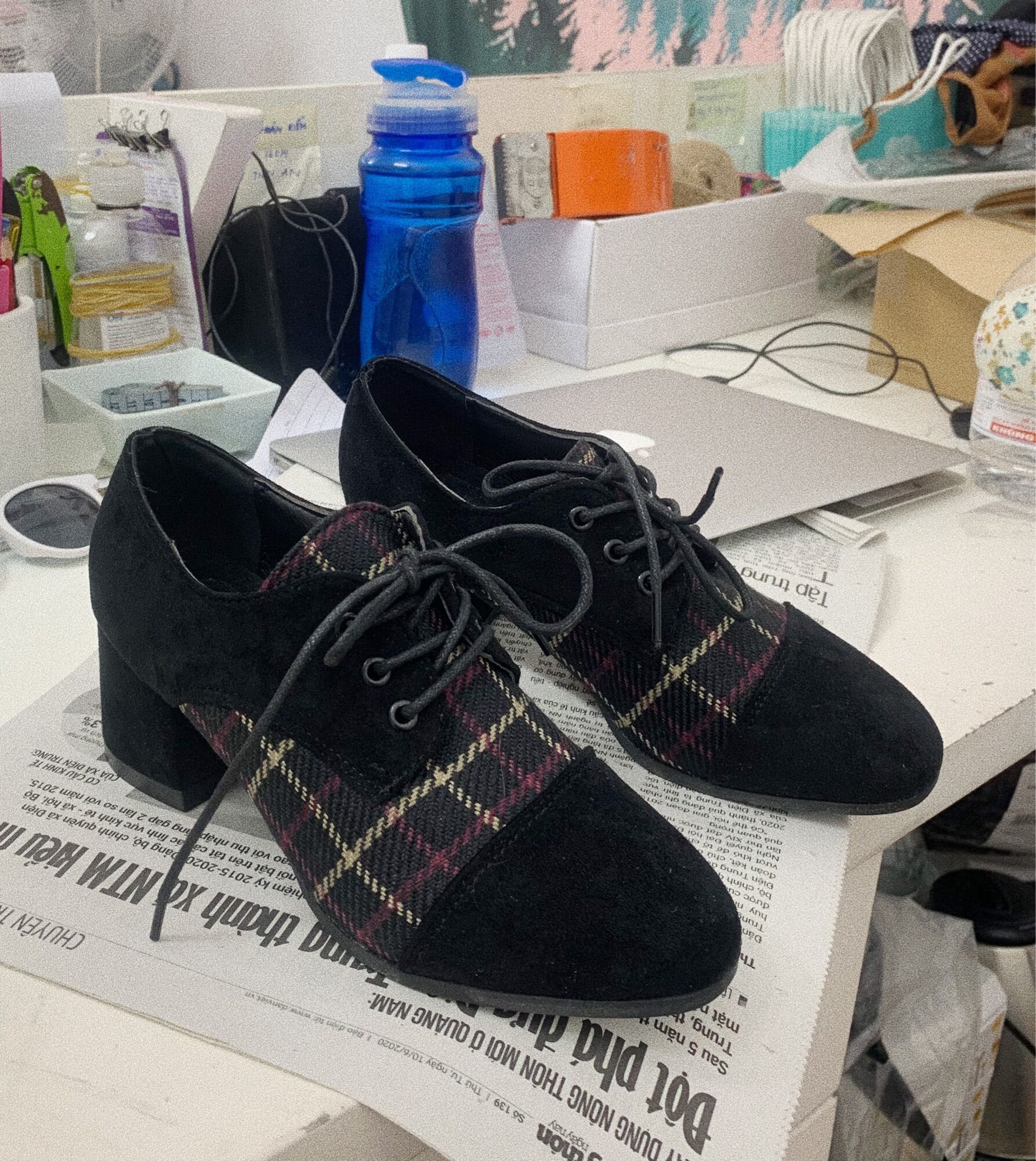 Giày Oxford đế cao SOPHIE