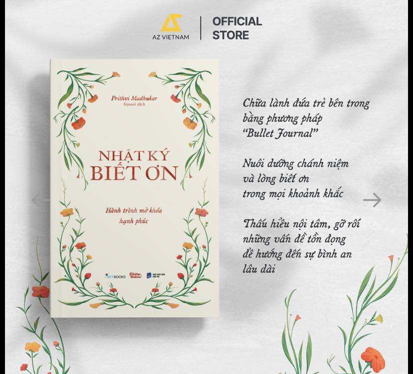 SÁCH - NHẬT KÝ BIẾT ƠN (Hành trình mở khoá hạnh phúc)