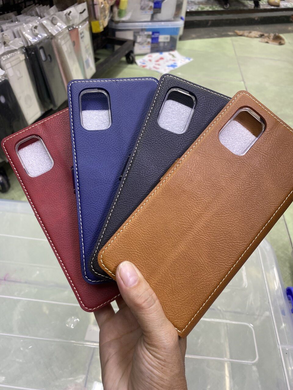 Bao da Samsung M51 dẻo kiểu đa thời trang