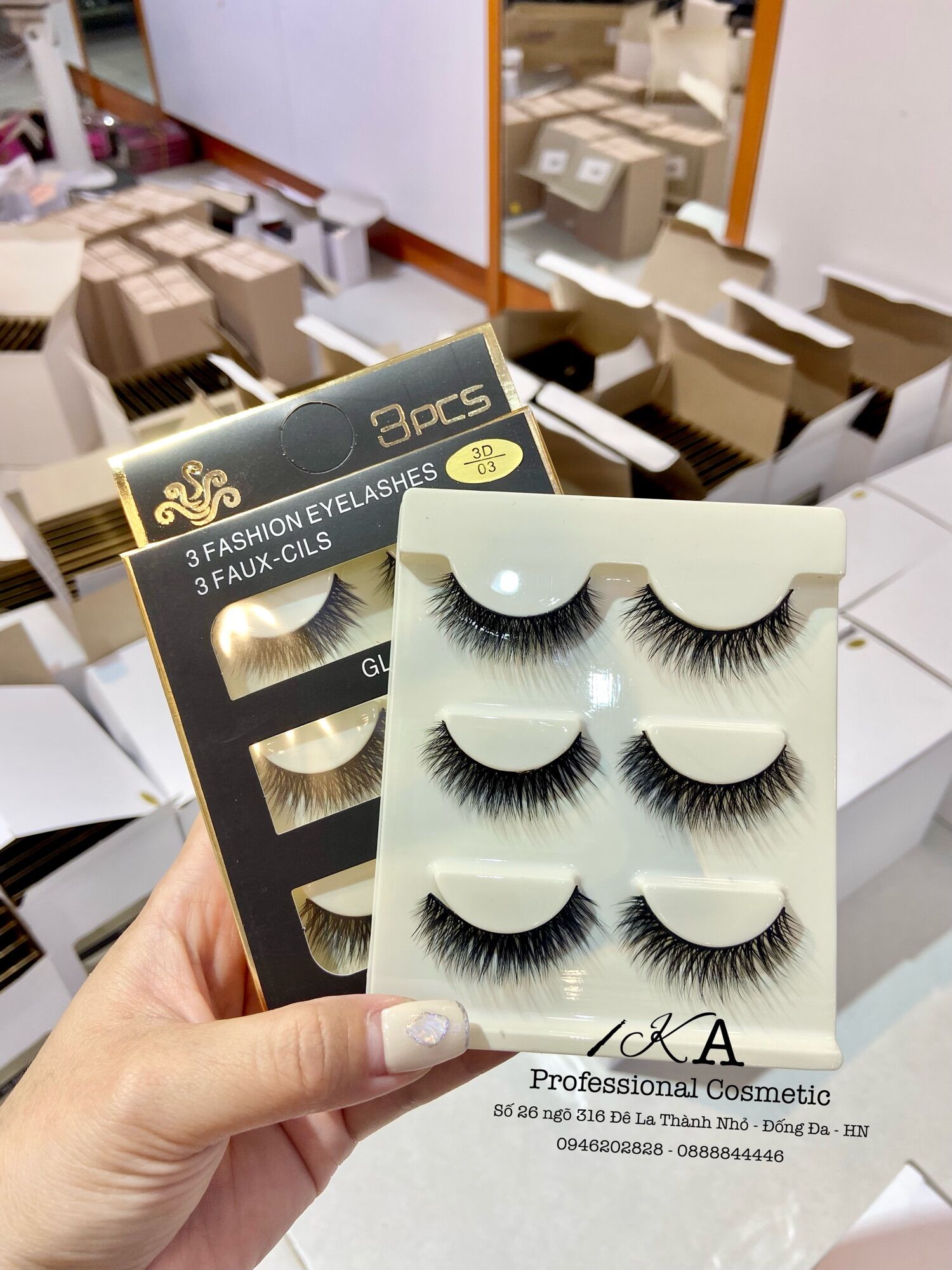 Mi giả 3D 3 đôi siêu đẹp