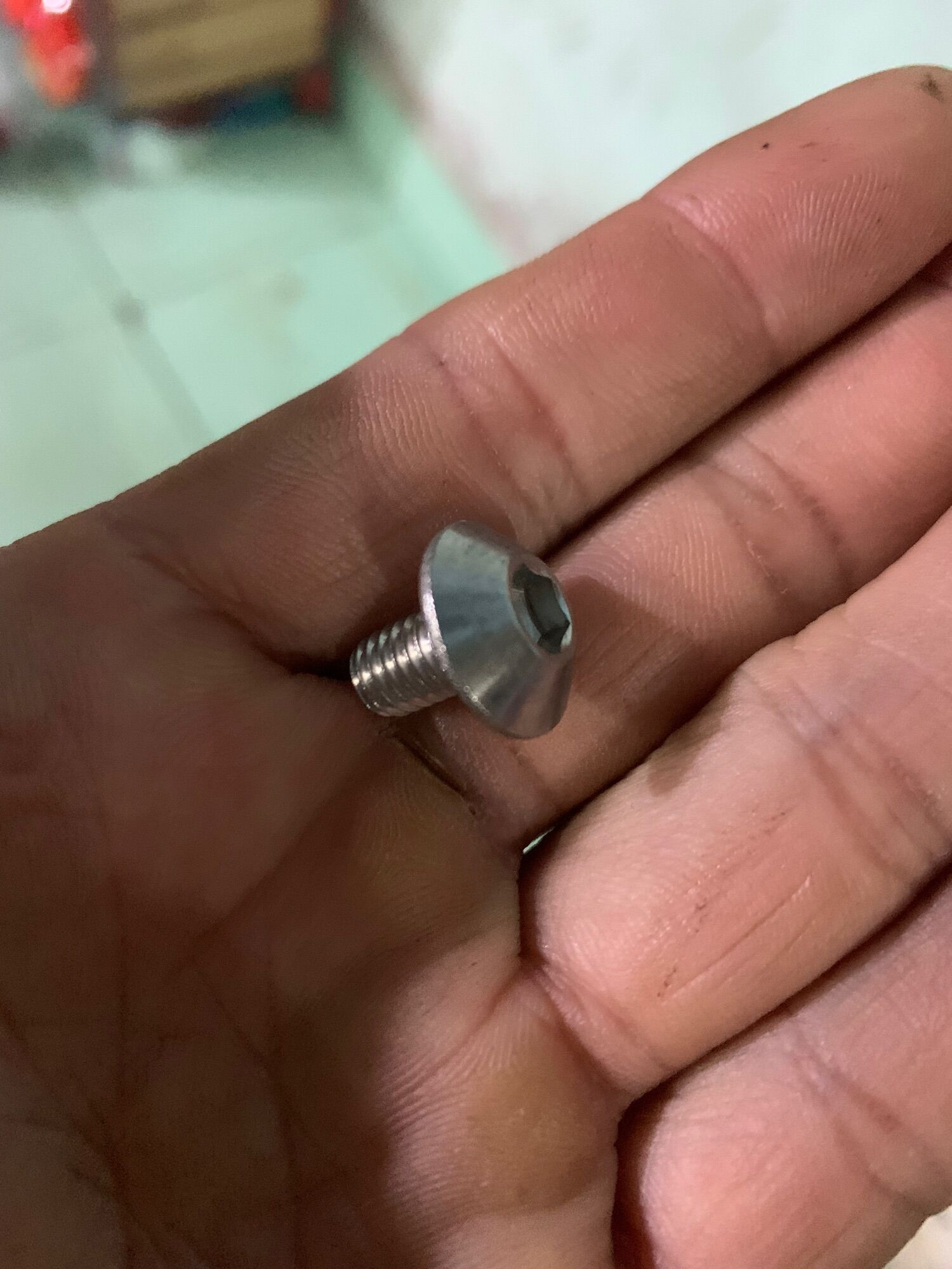 Ốc dù inox 6 ly 1 phân