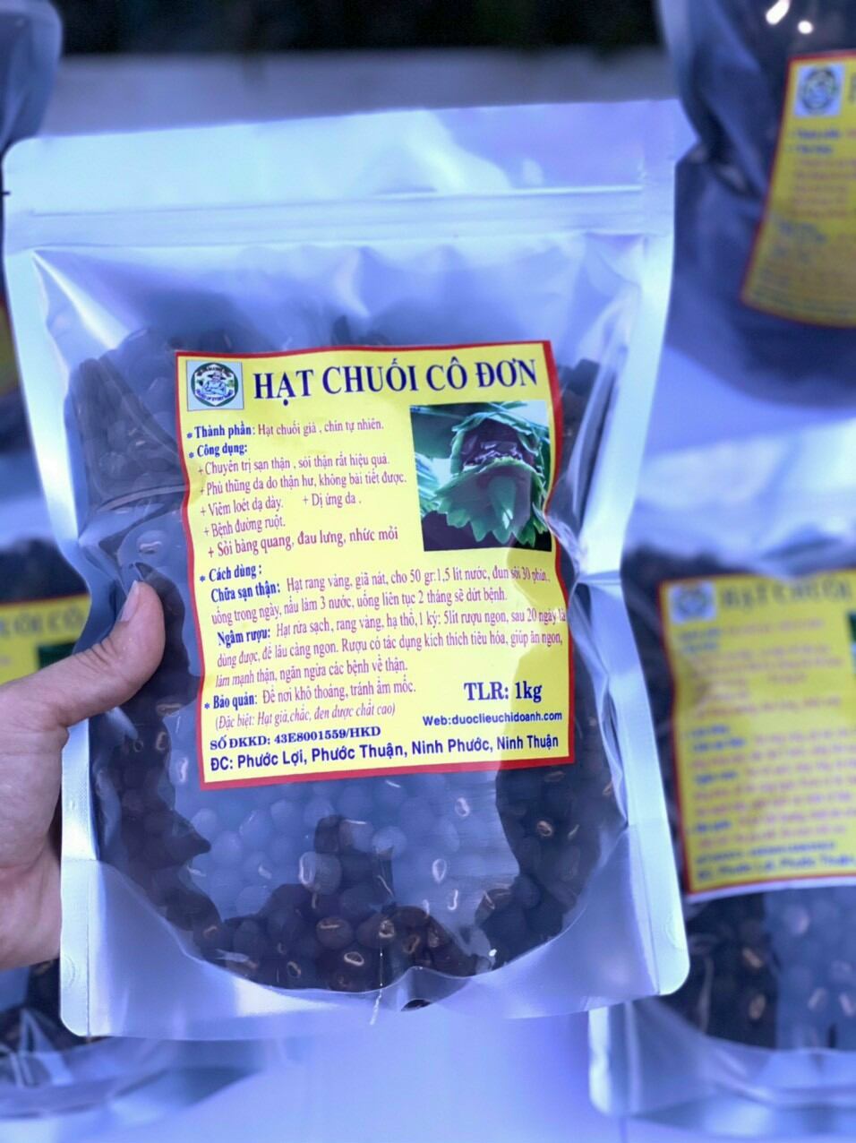 1kg hạt chuối cô đơn cao cấp