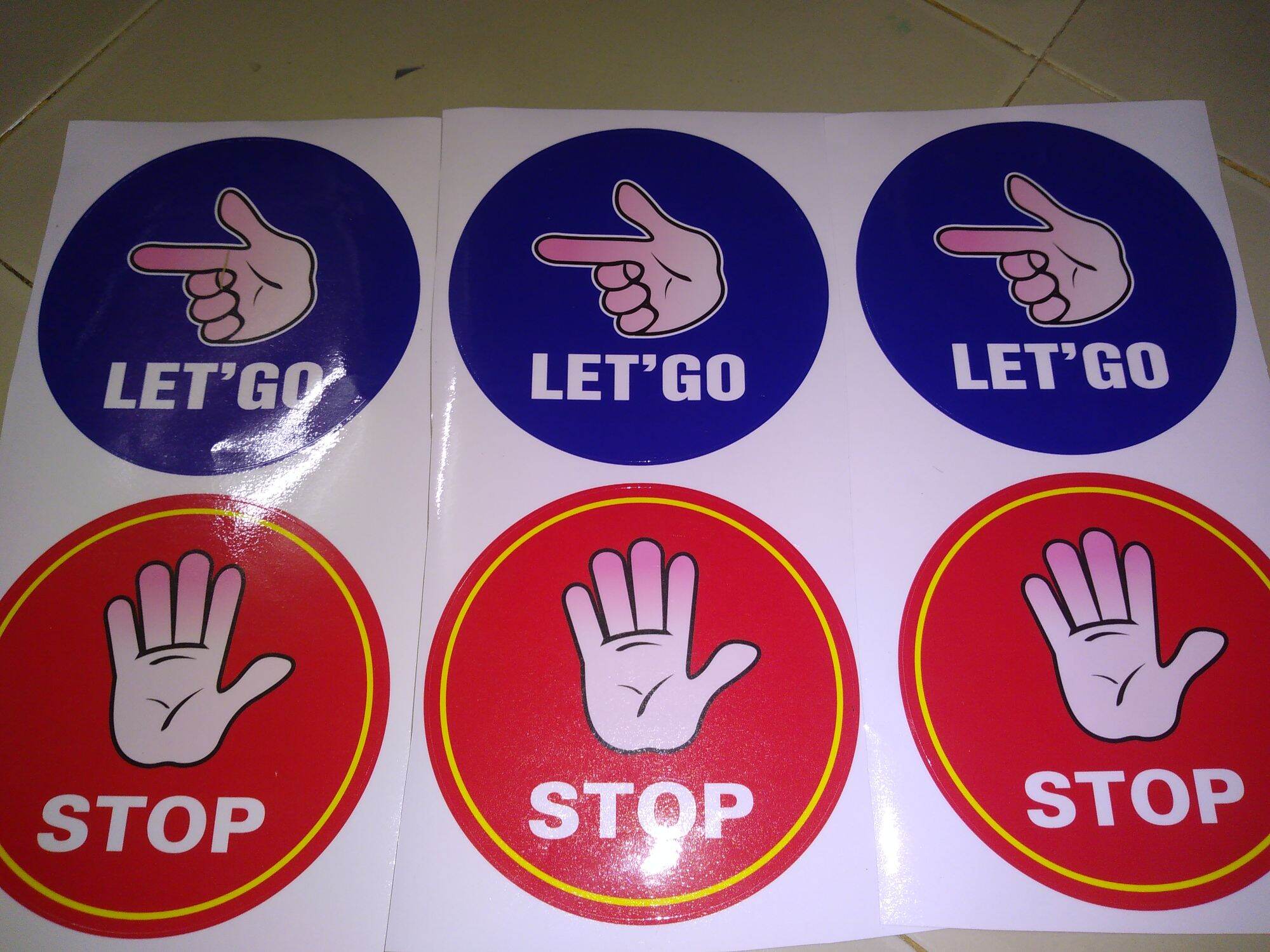 [HCM]tem dán stop thùng sau xe tảixe du lịch