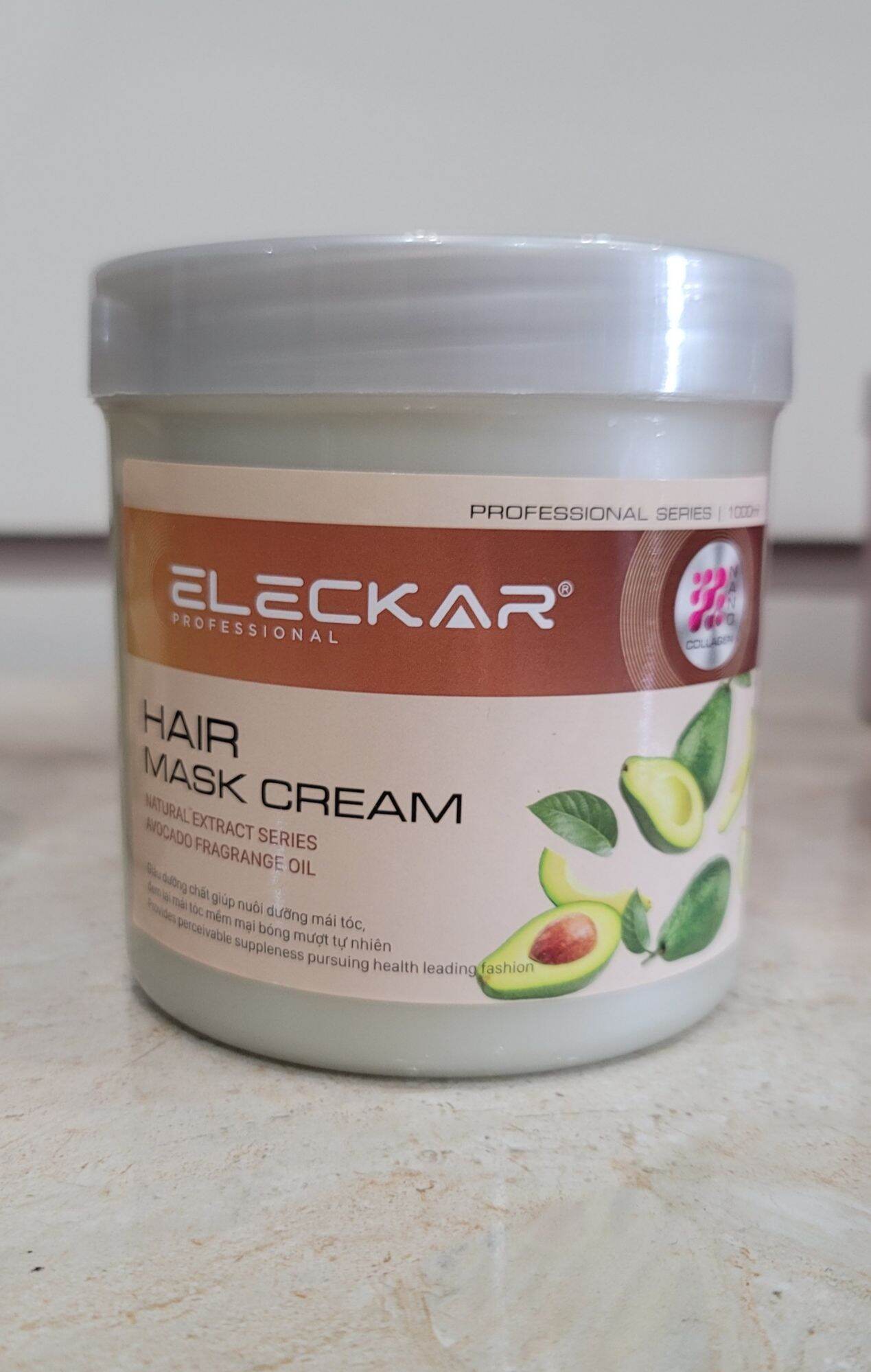 Hấp dầu, ủ lạnh tóc eleckar bơ 1000ml
