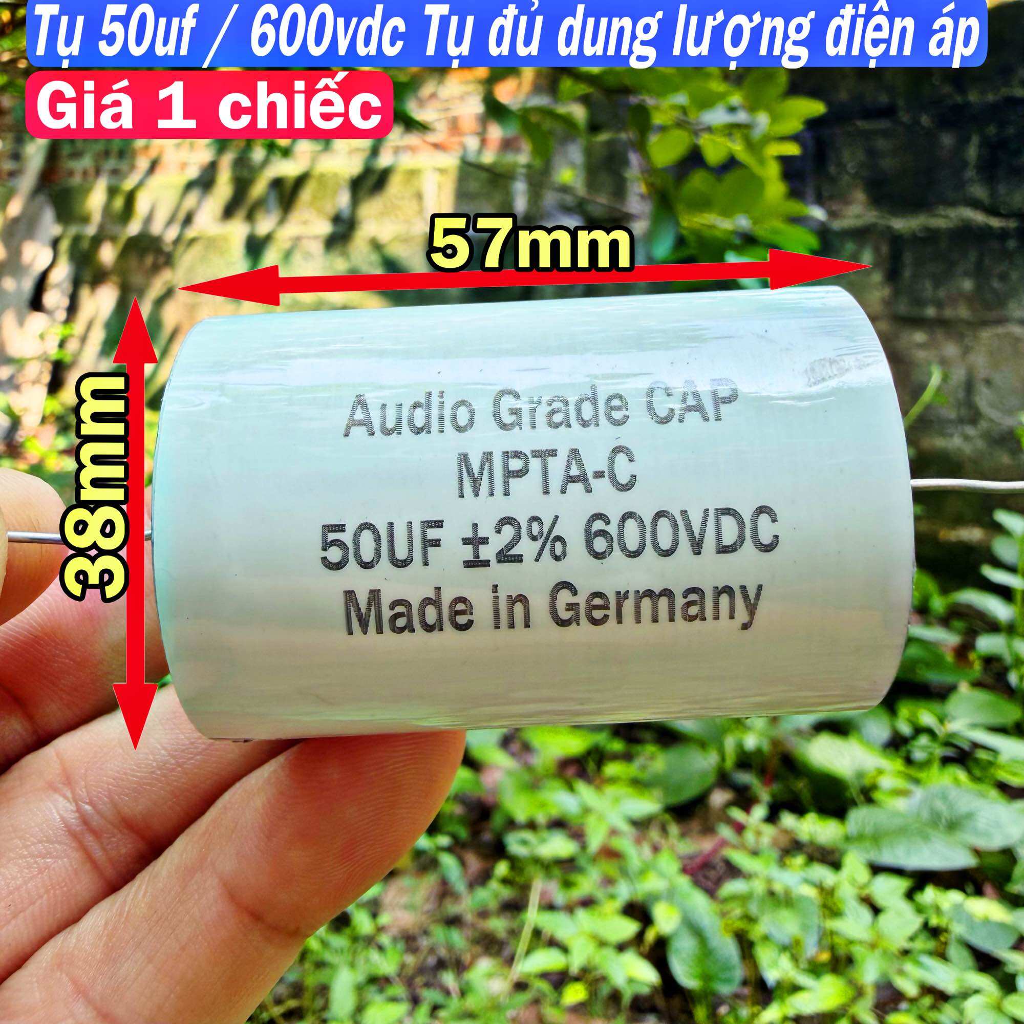 Tụ 50uf xịn không phân cực