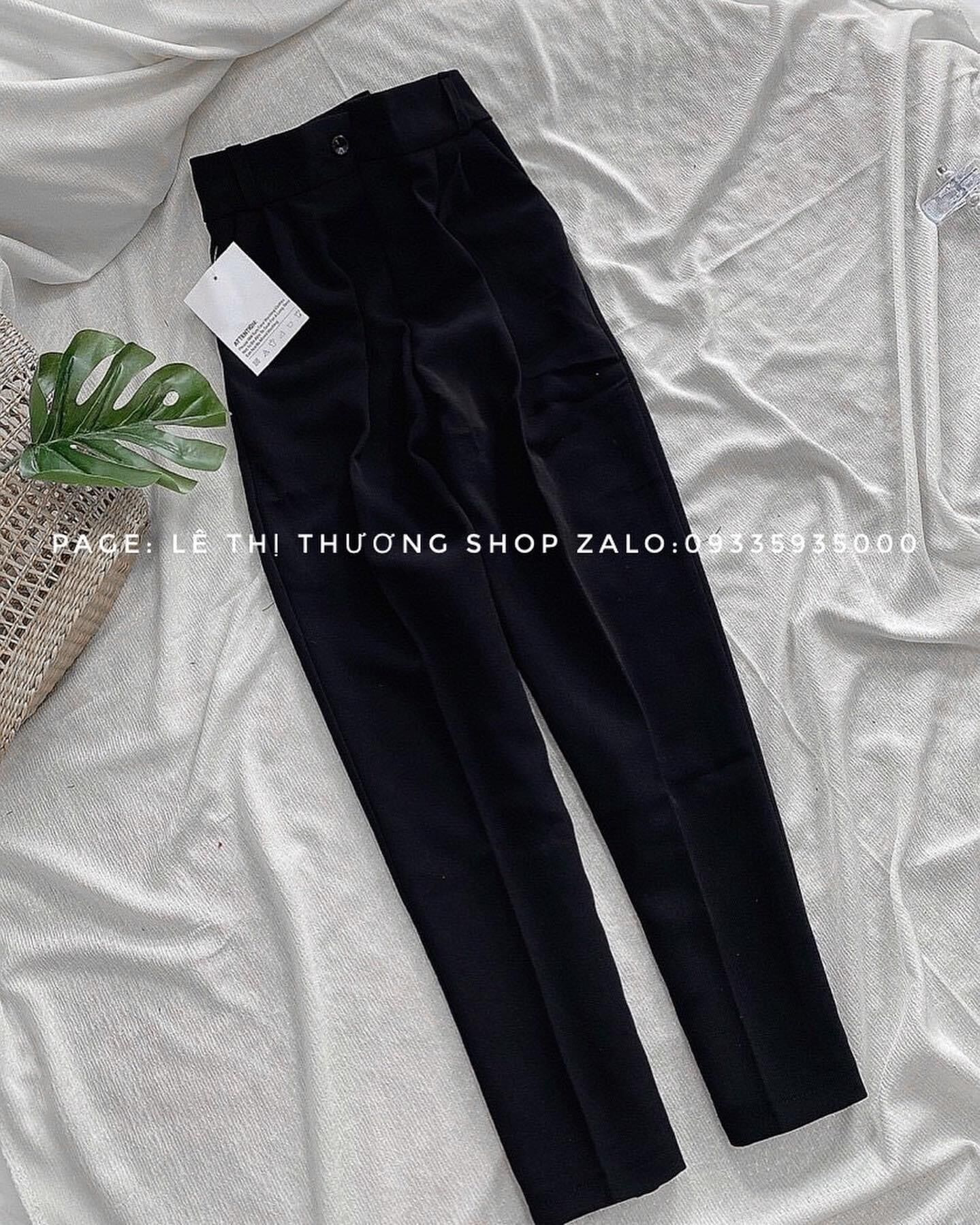 Set Baggy Tây + Sơ mi tay lỡ 1 túi