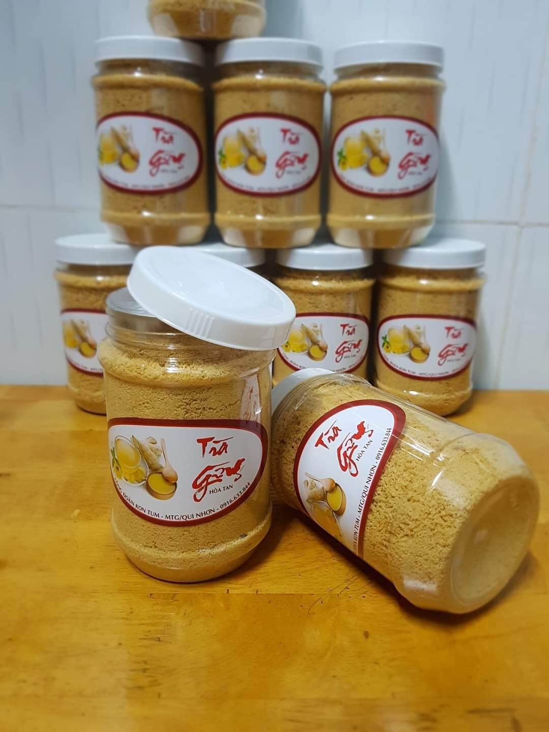 Trà gừng hoà tan hộp 330g