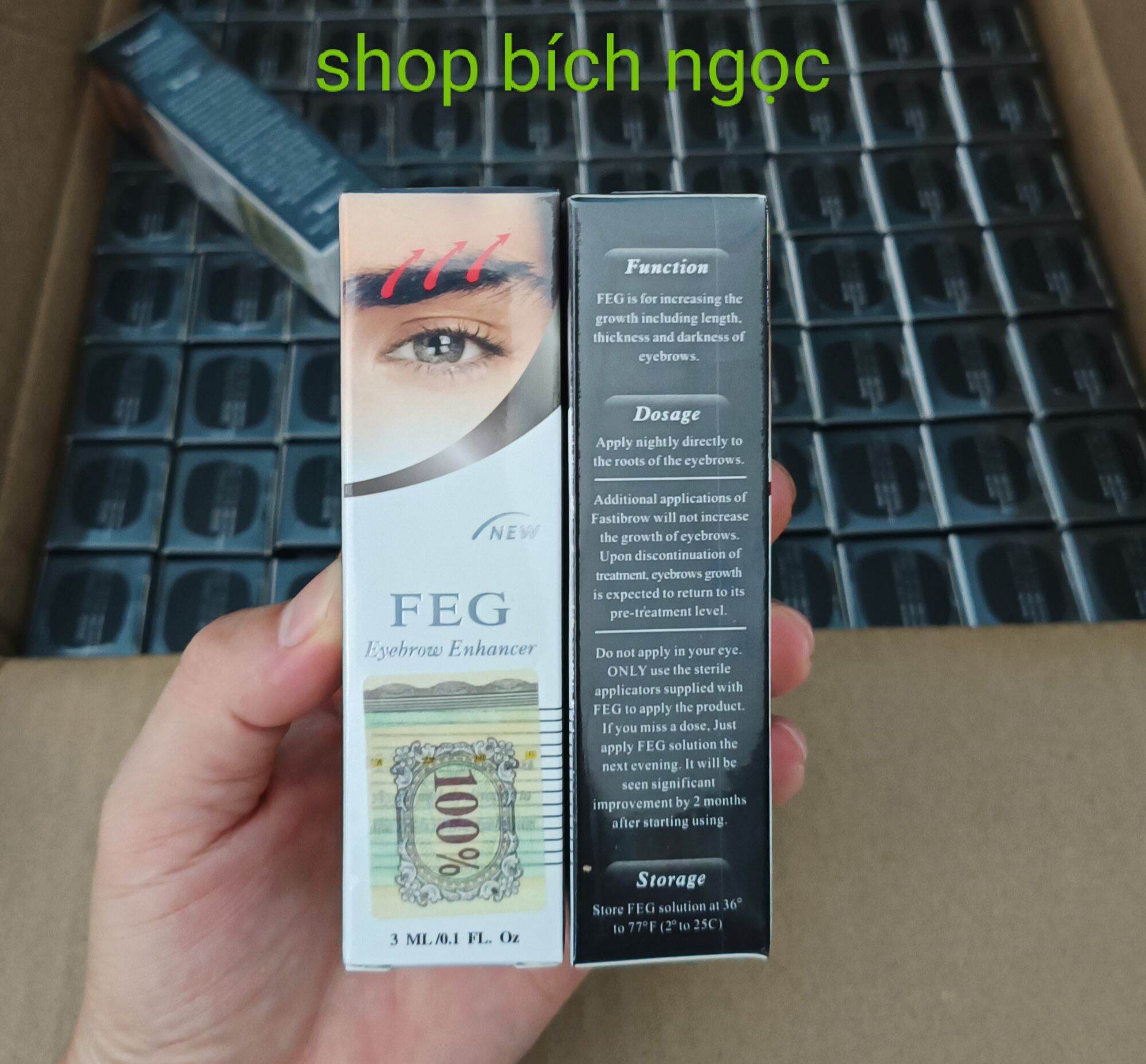 (Chuẩn Hãng) Dưỡng  Mày phét 3ml. Giúp Mày Mọc Dài Và Dày Hơn