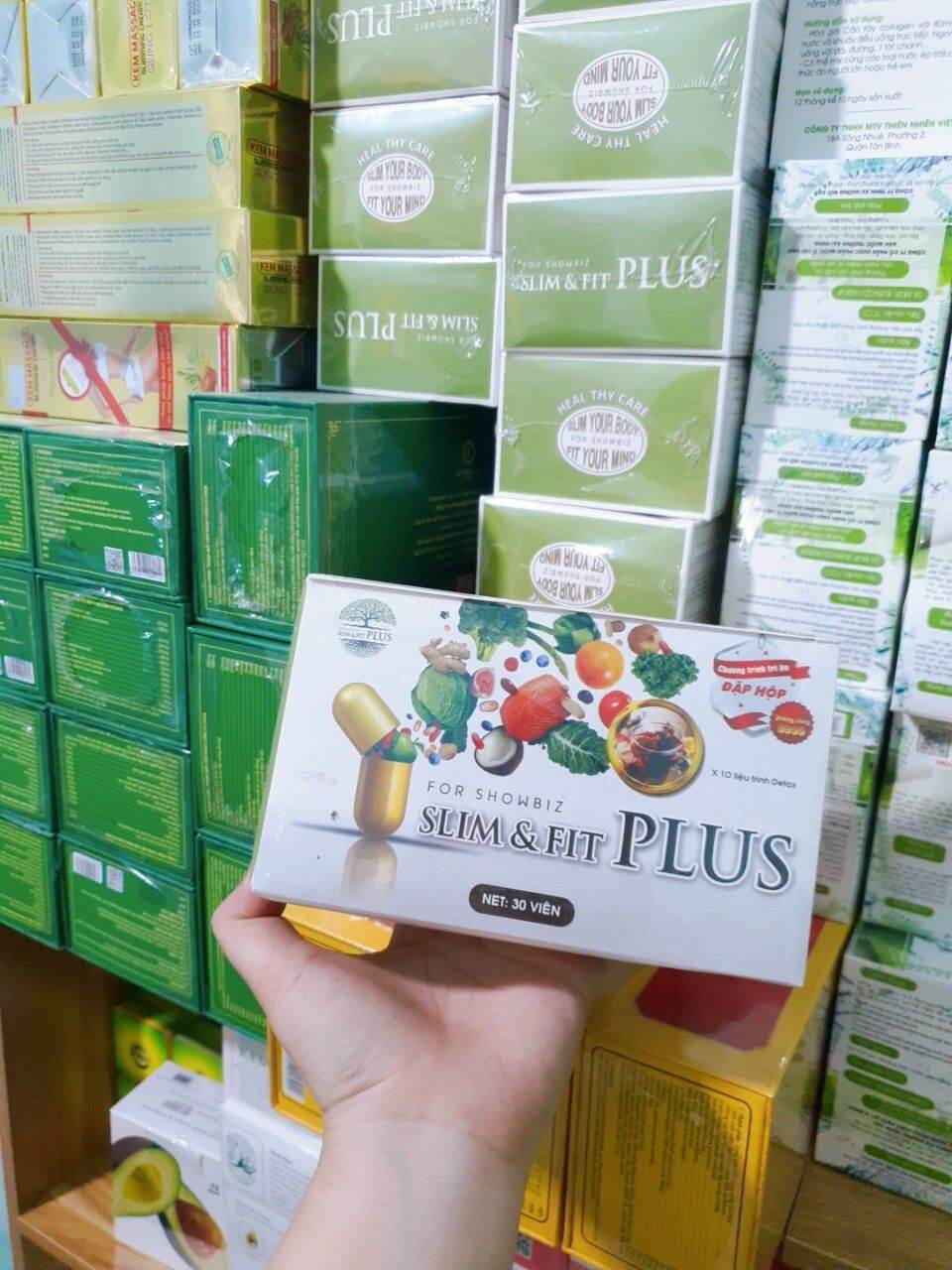 Nâng cơ mông slim & fit plus