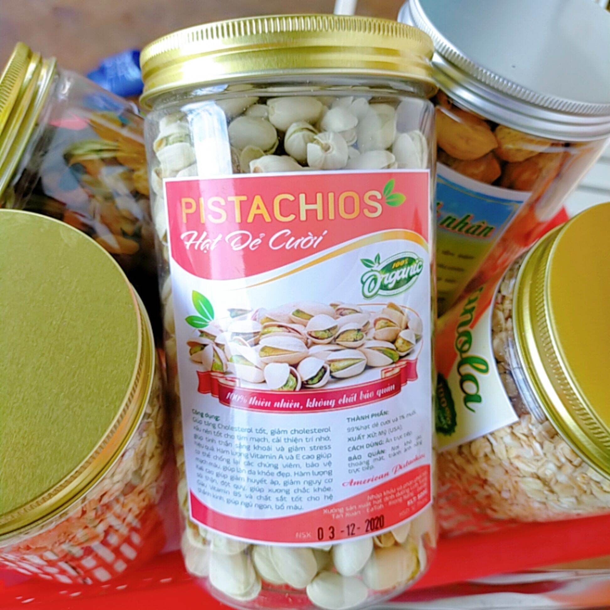 500g Hạt Dẻ Cười Nhập Khẩu Mỹ King Nut