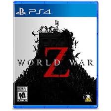 Đĩa game ps4 WORLD WAR Z - like new