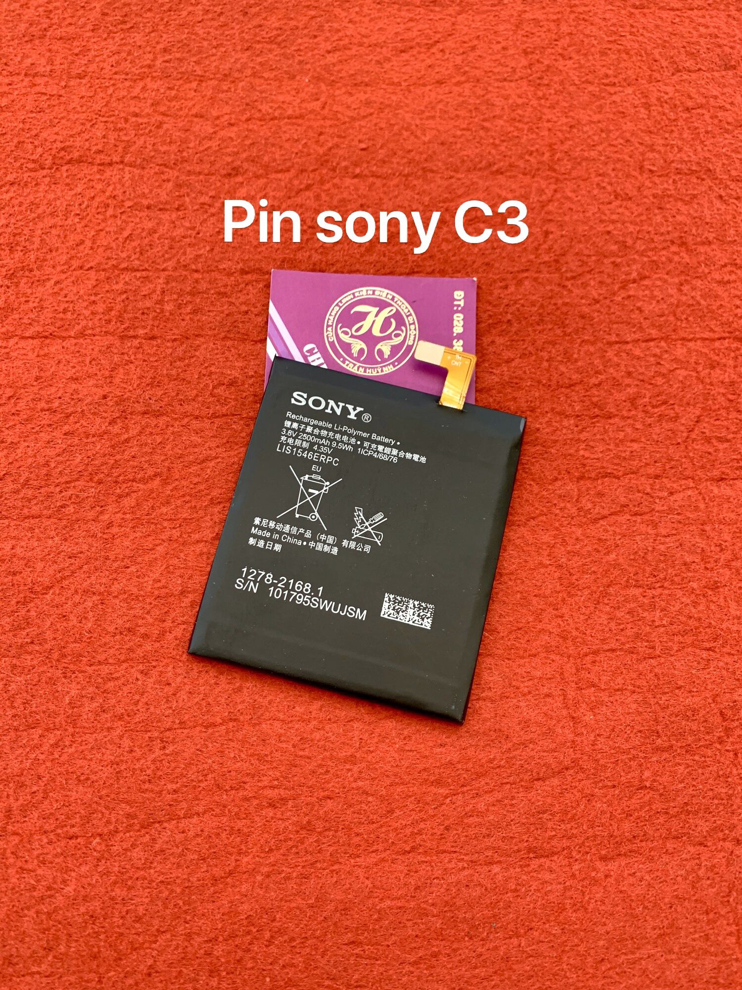 Pin sony C3 zin