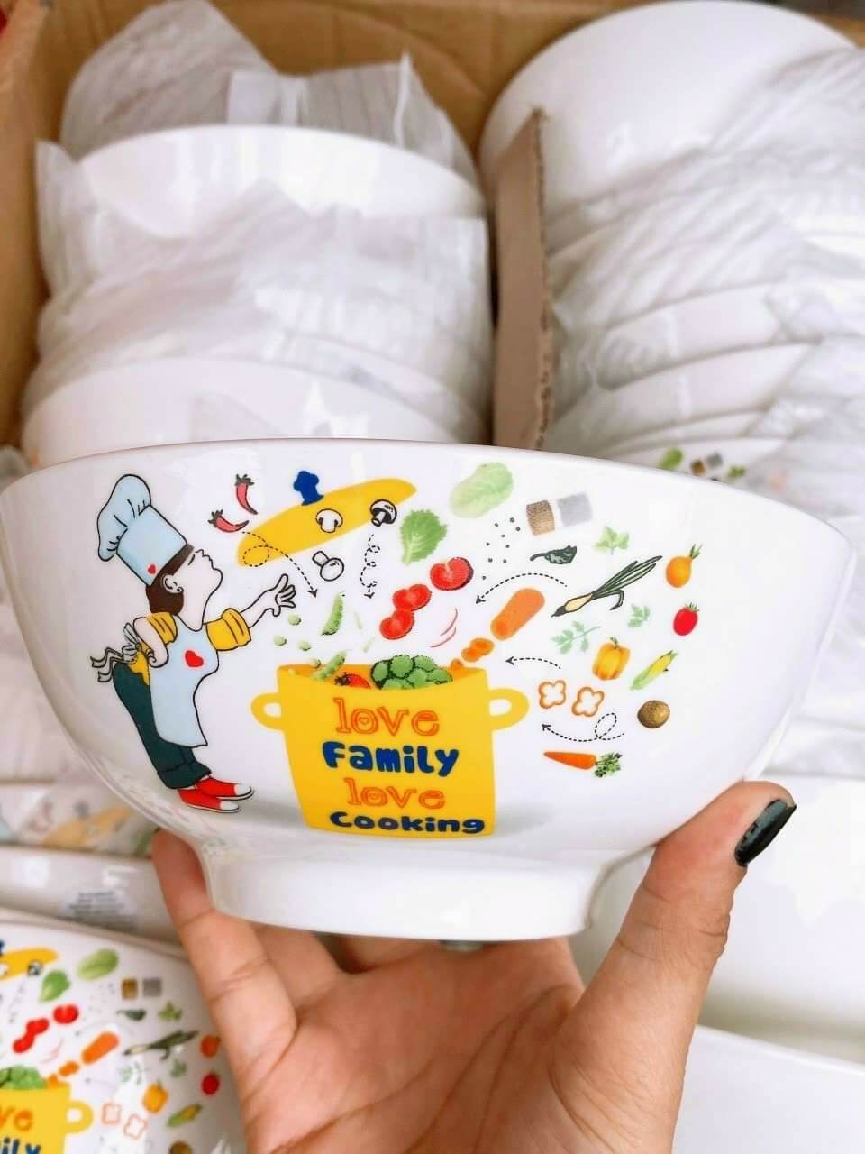 Tô sứ trắng cao cấp