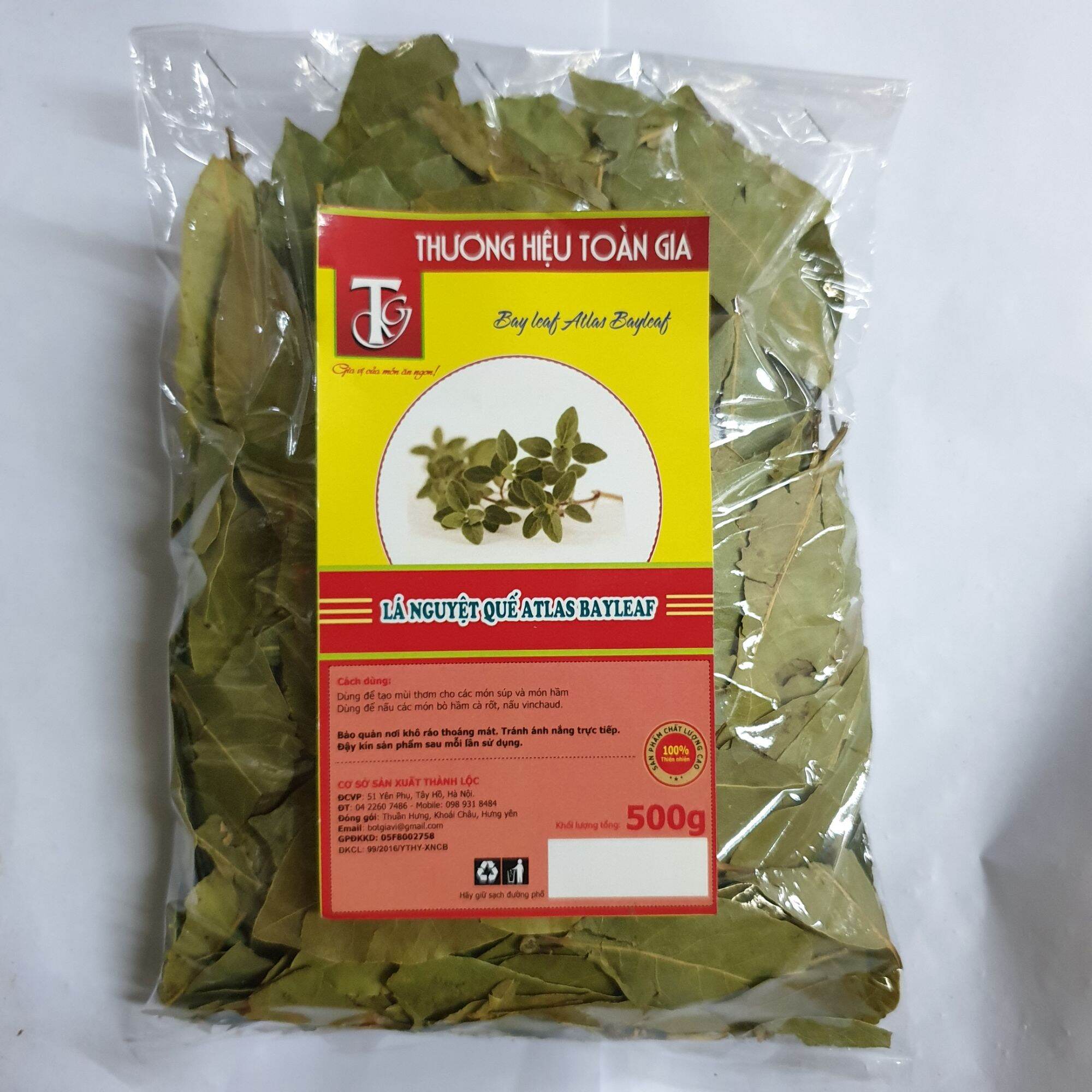 Lá nguyệt quế gói 100g
