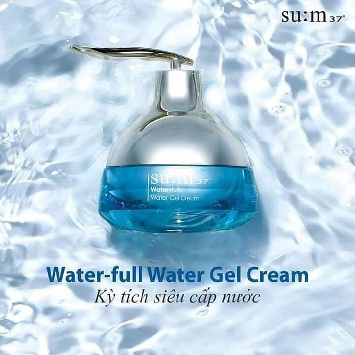 Kem dưỡng SUM xanh Wafer-full Time Leap Water Gel Cream mini 10ml