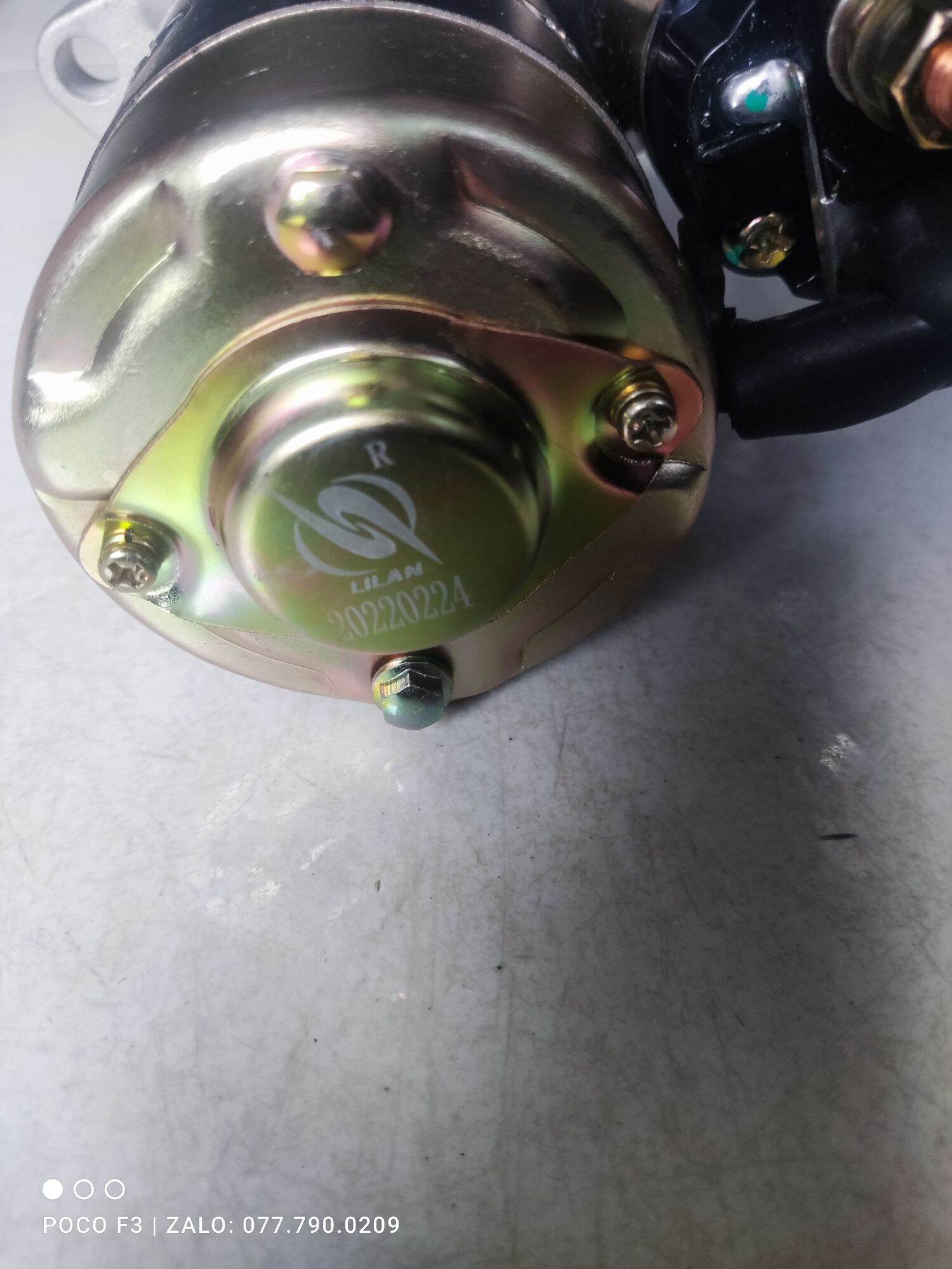 Củ đề dầu 5kw, mô tơ đề máy dầu chất lượng , chuột đề lớn  ( máy phát điện )