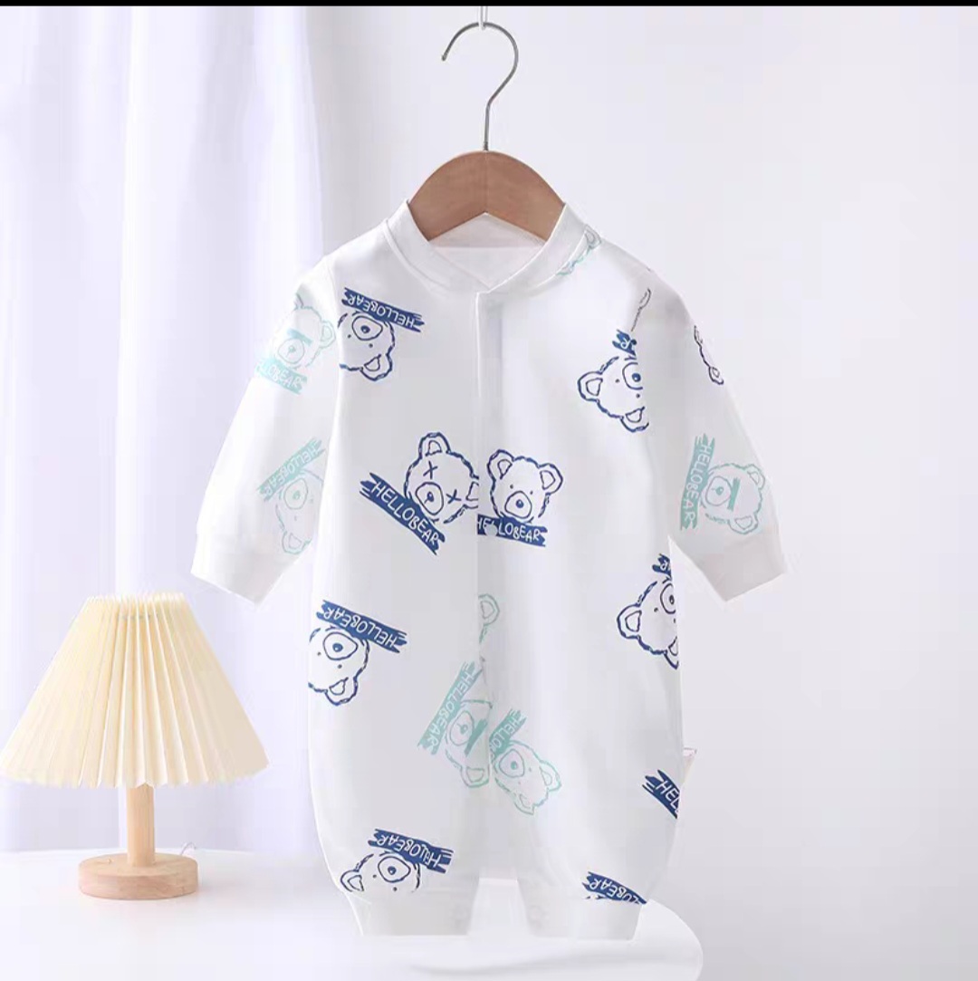 bộ bodysuit chất liệu cotton cho bé