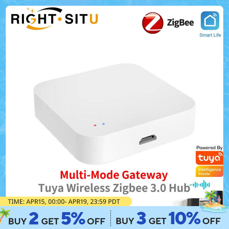 Tuya ZigBee không dây đa chế độ Hub Gateway cho nhà thông minh tự động hóa cho ZigBee thiết bị thông qua cuộc sống thông minh