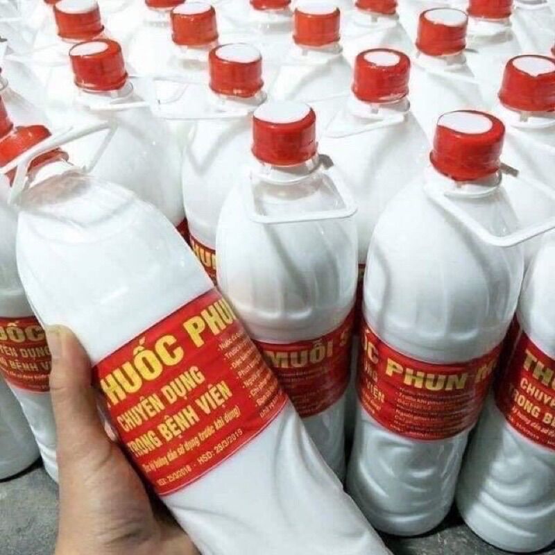 Nước phun đuổi muỗi côn trùng - thuốc phun muỗi sinh học chai 1.5 lít