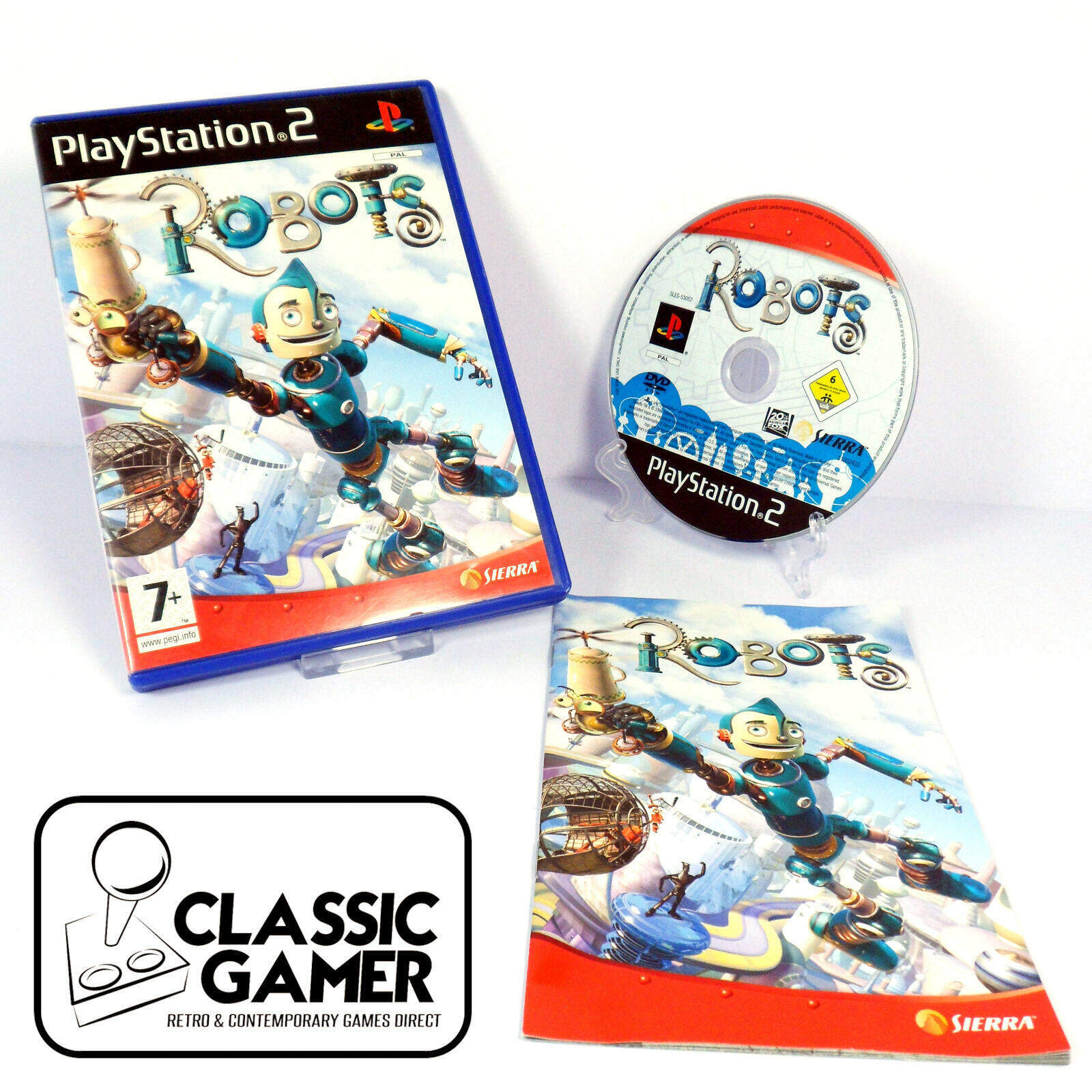 đĩa game ps2 robot